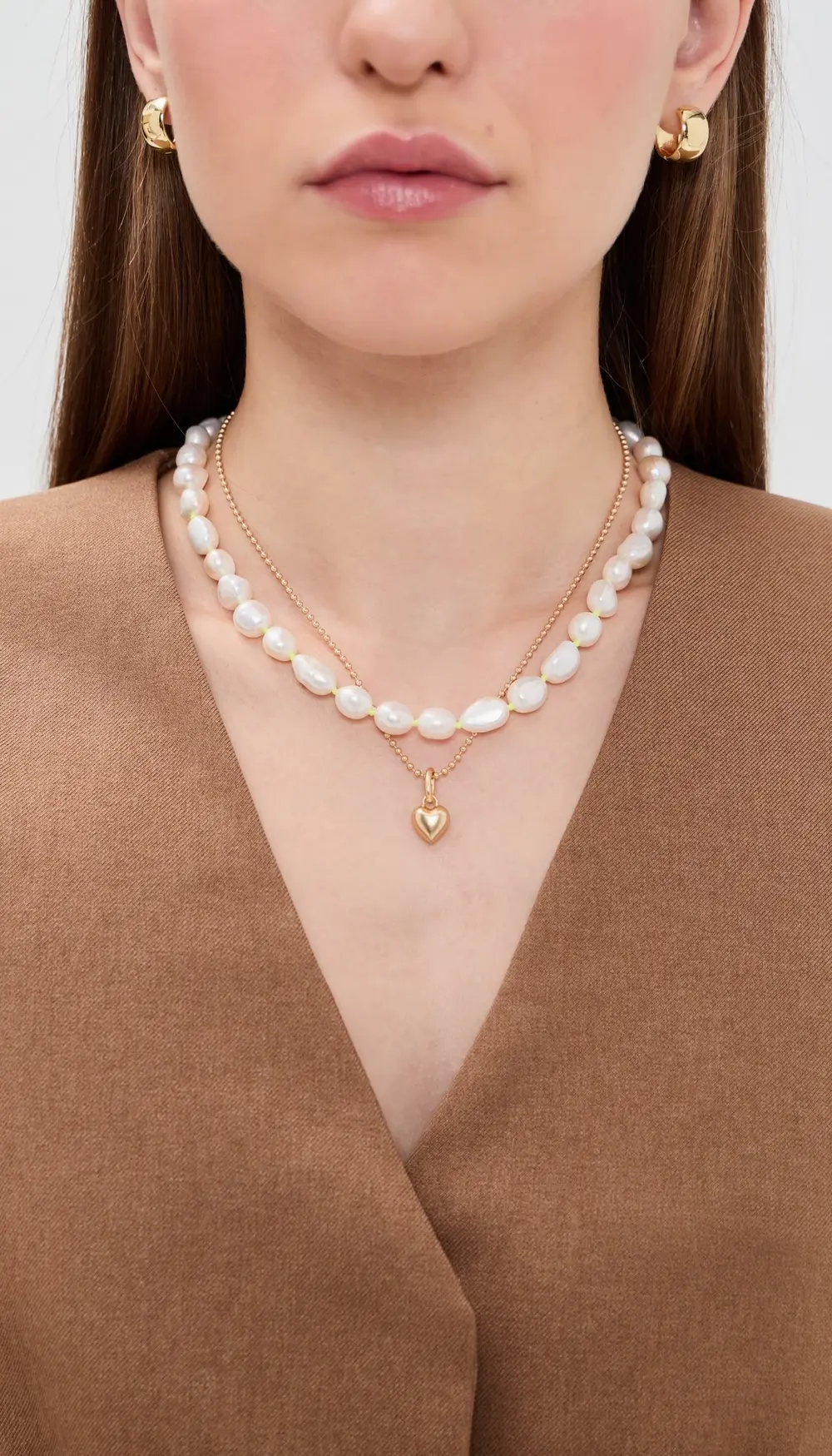 Clare V. Le Pearl Necklace