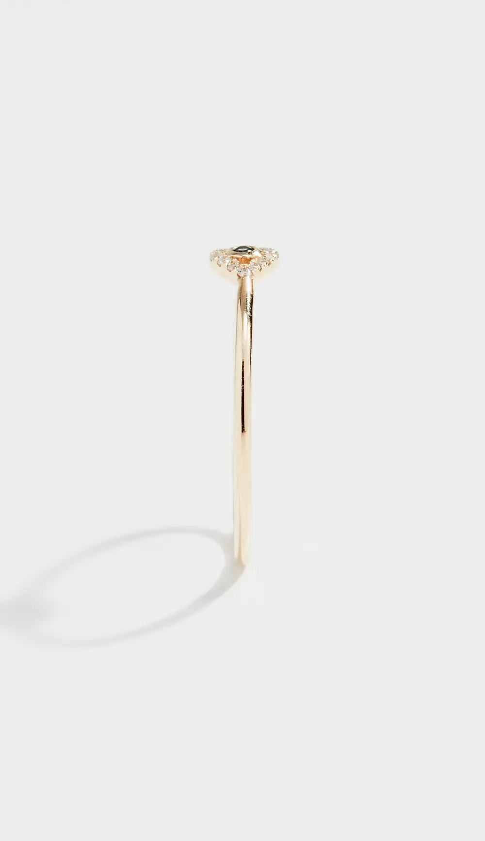 Sydney Evan 14k Gold Small Evil Eye Ring