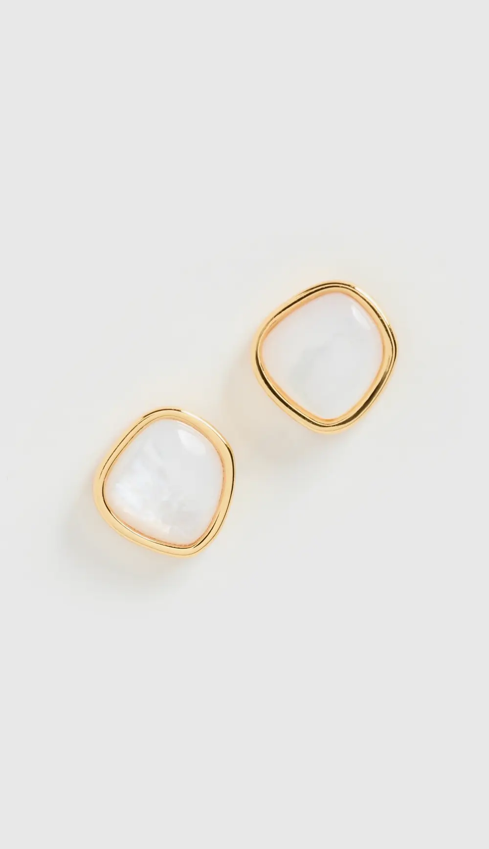 Lizzie Fortunato Bay Studs in Mother-of-Pearl