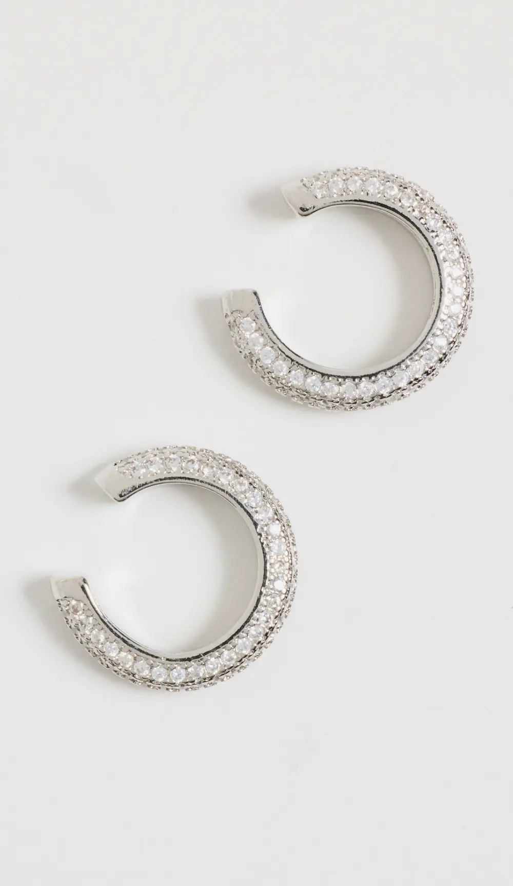 SHASHI Micro Pave Ear Cuff Set of 2