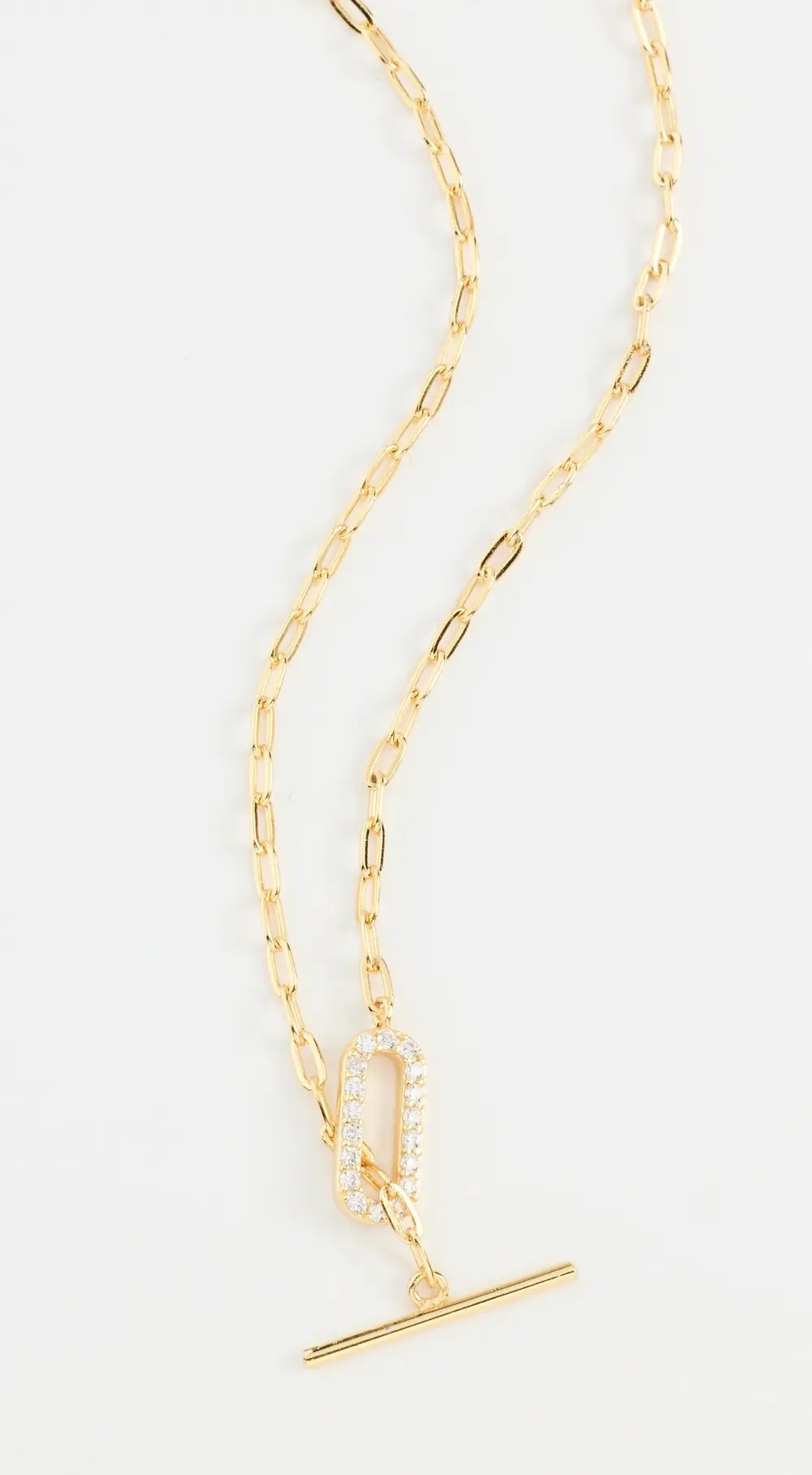 SHASHI Jade Pave Necklace