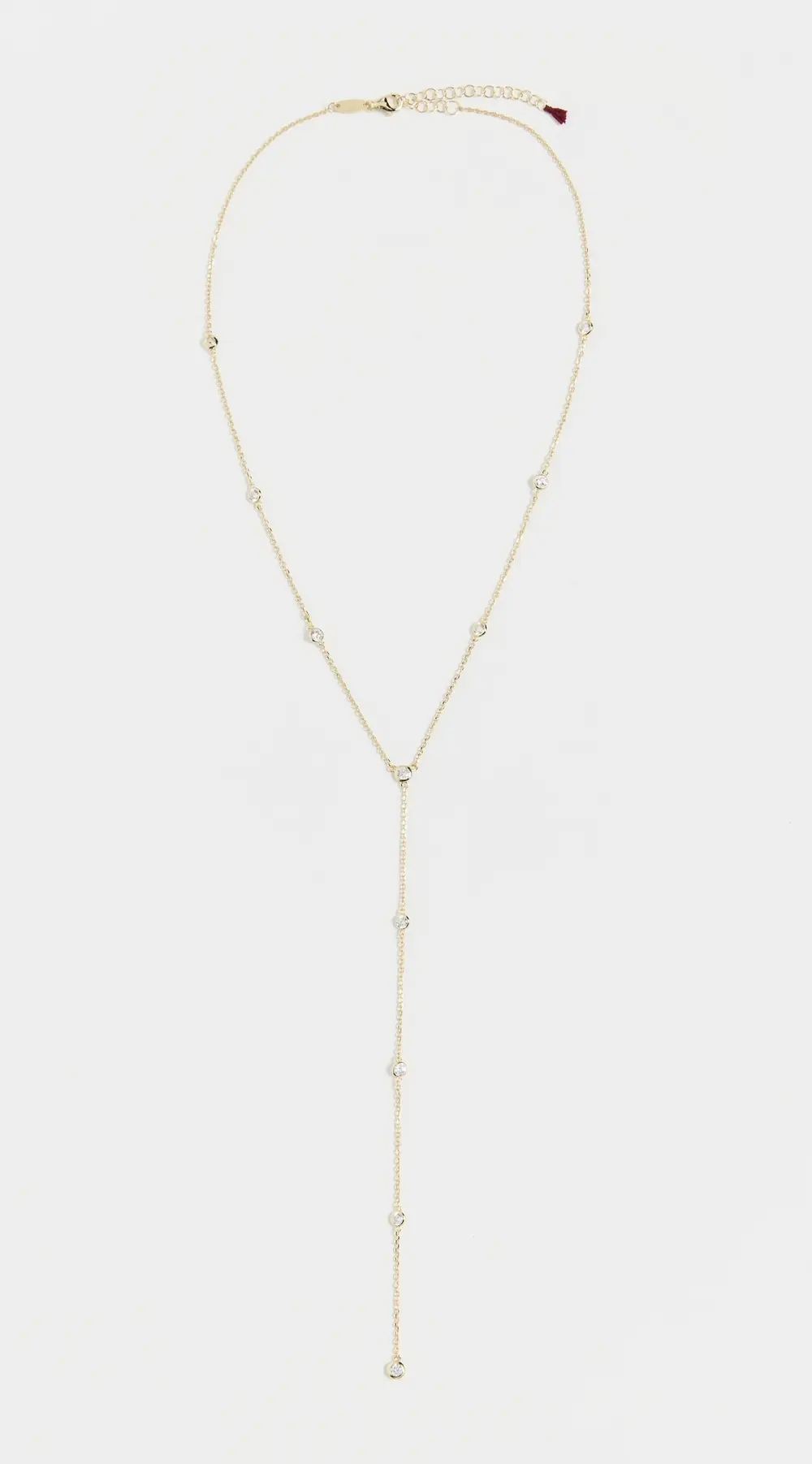 SHASHI Emily Lariat Necklace