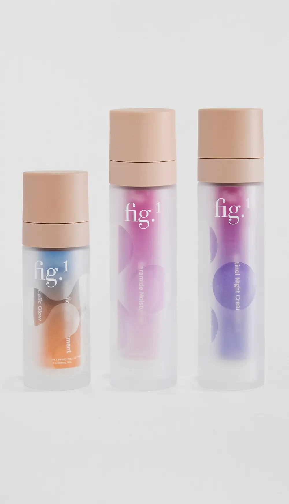 Fig.1 Skin Cycling Set (3 full-sized products)