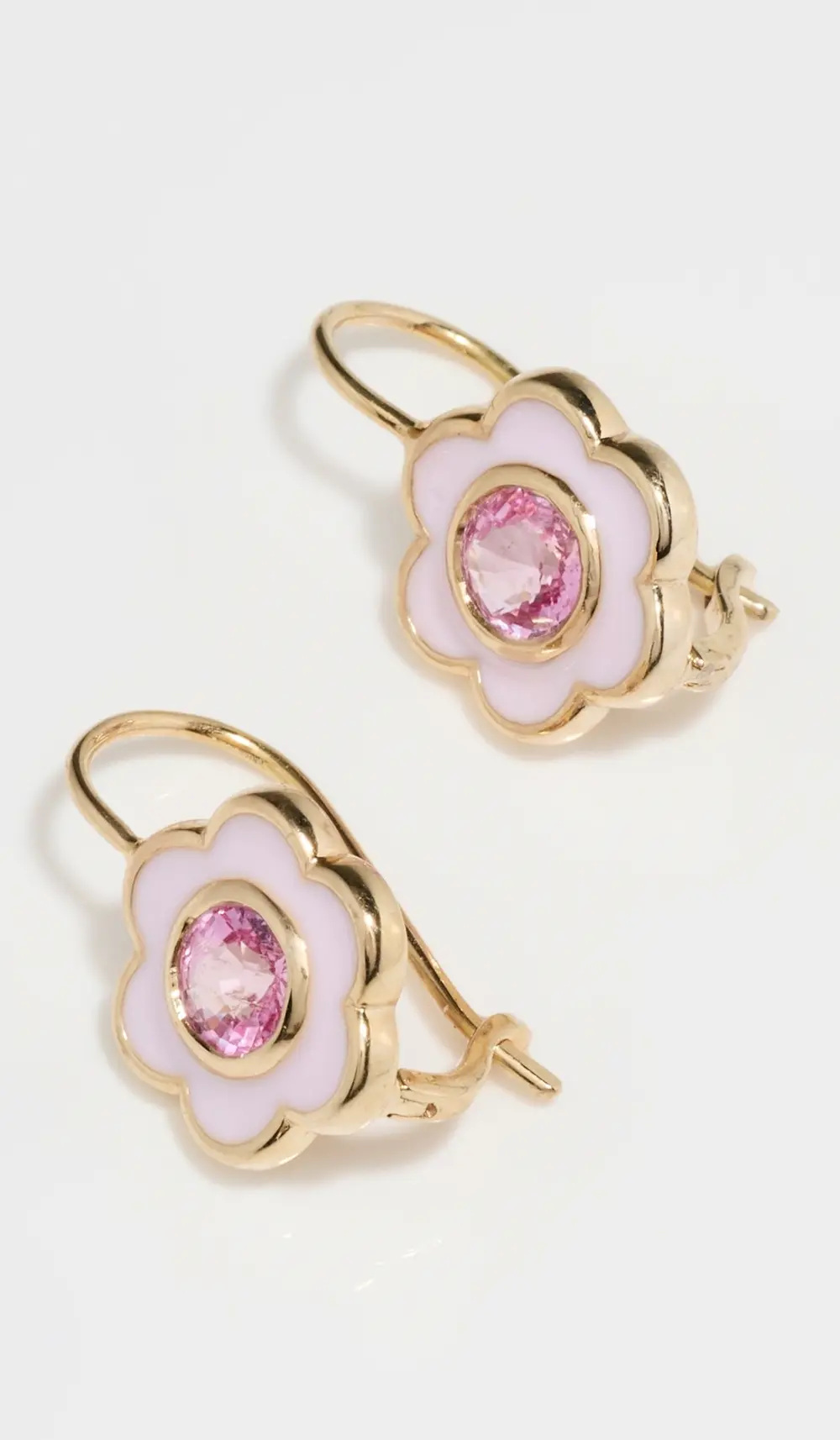 Jenna Blake Enamel Flower Earrings