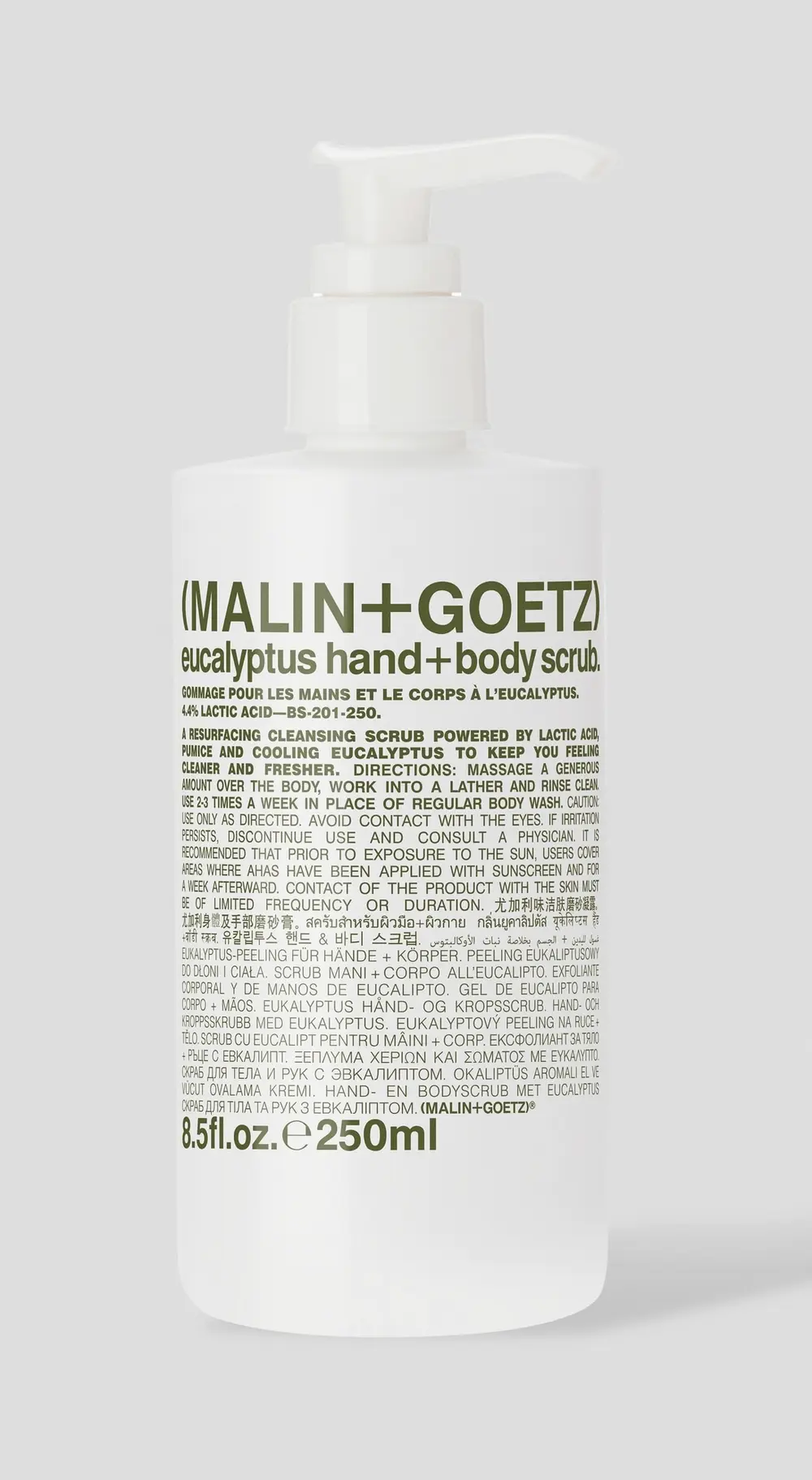 MALIN+GOETZ Eucalyptus Hand+Body Scrub