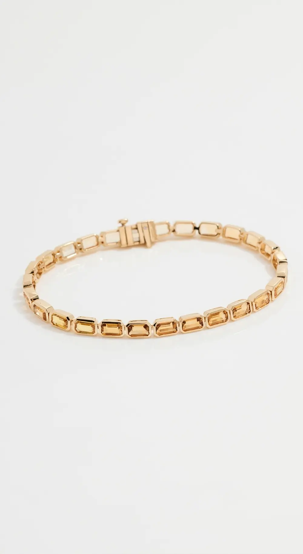 SHAY 18k Citrine and Yellow Sapphire East West Bracelet