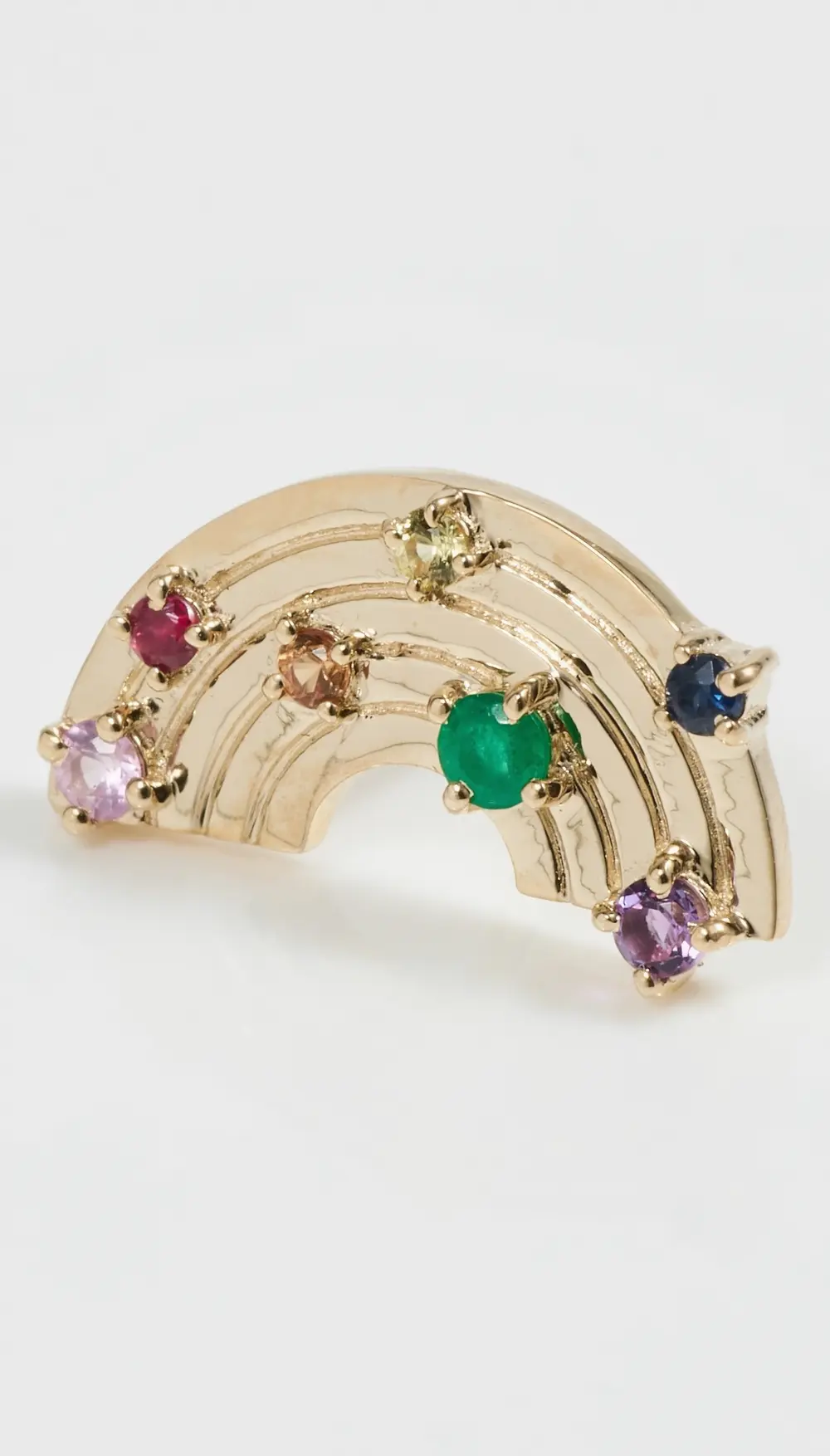 Sydney Evan 14k Rainbow Studs