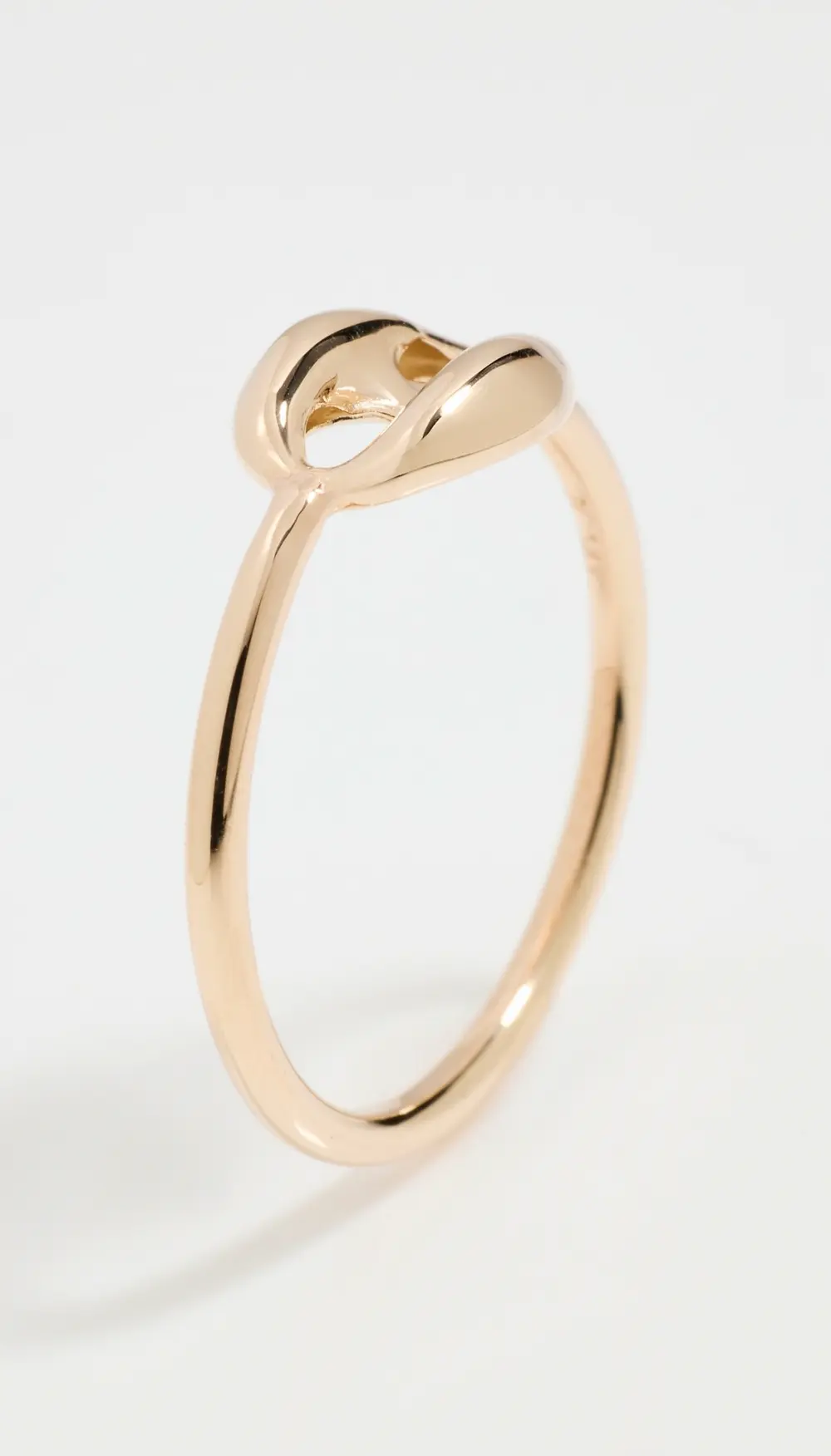Zoe Chicco 14k Gold Single Large Puffed Mariner Link Ring