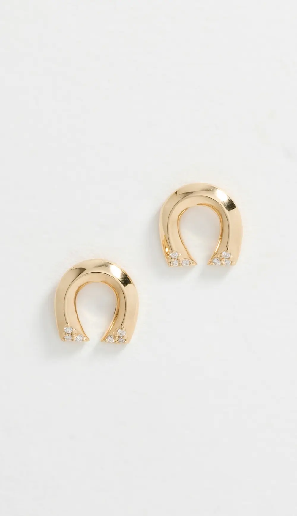 Harwell Godfrey 18k Tiny Horseshoe Studs