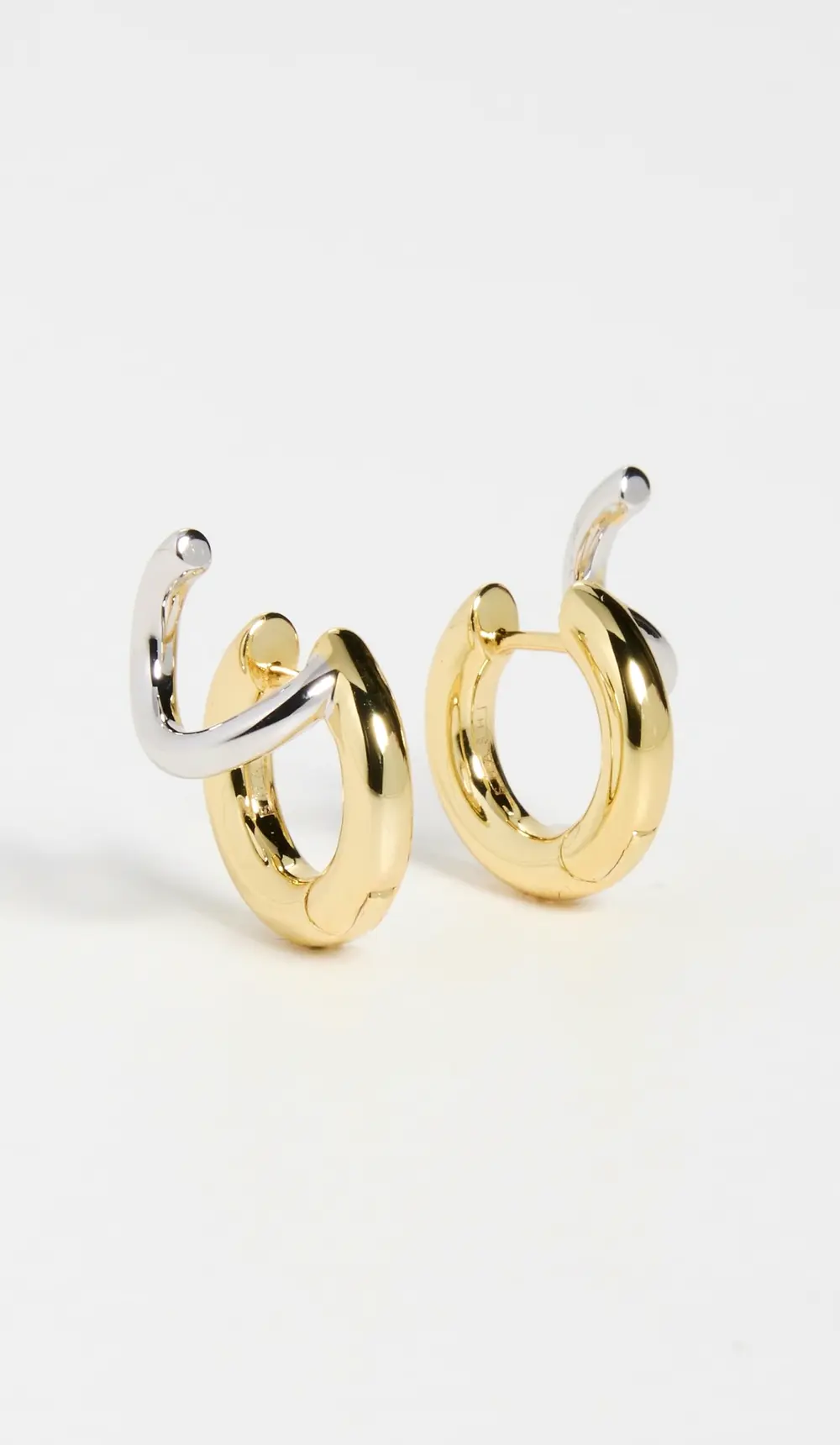 SHASHI Super Katerina Two Tone Hoops