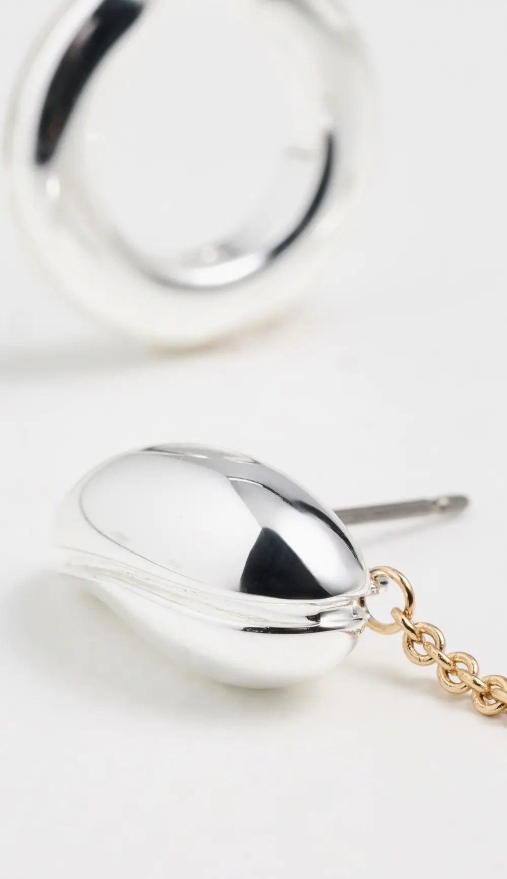 Tory Burch Pierced Chain Ear Cuff