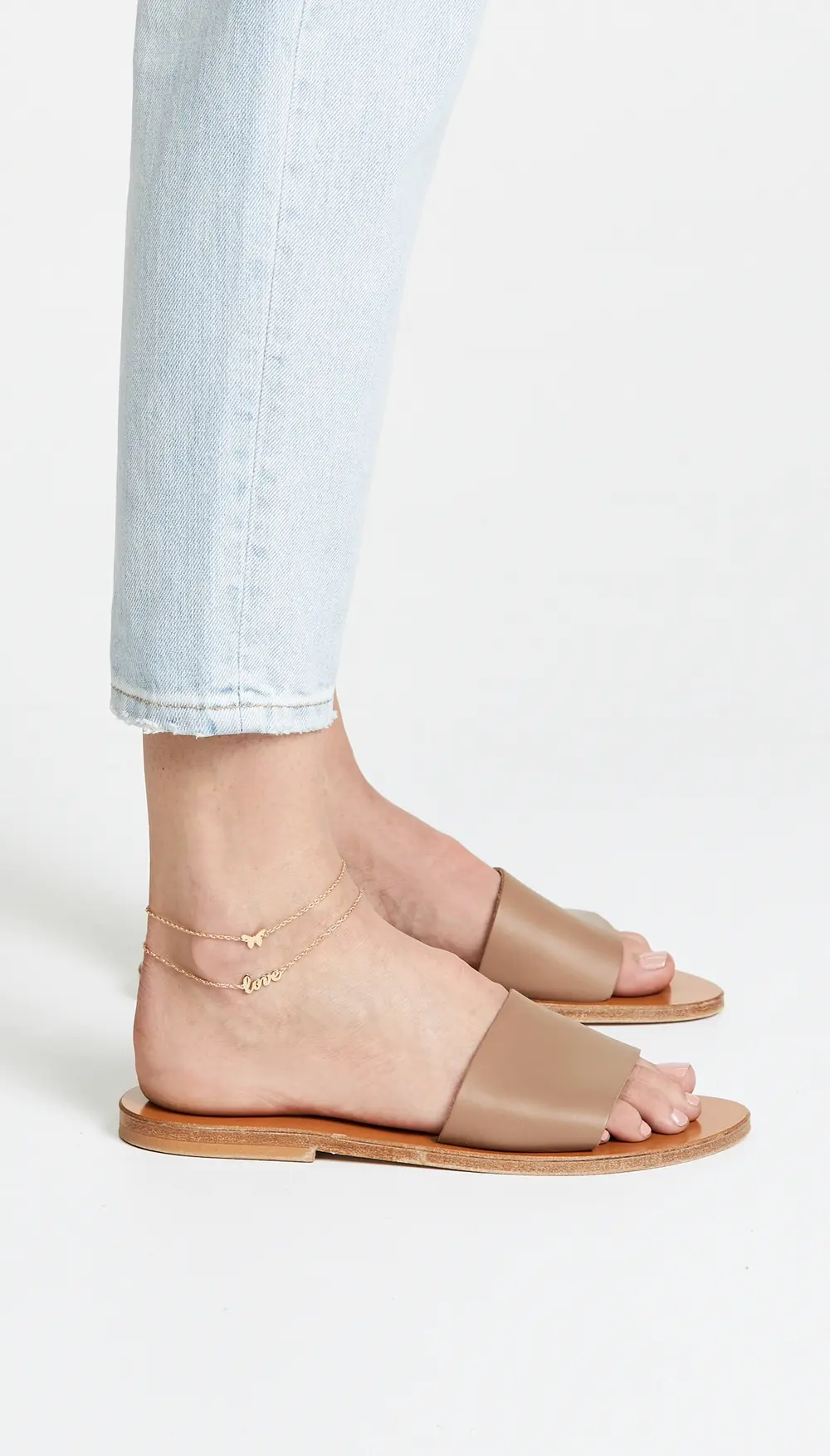 Jennifer Zeuner Jewelry Butterfly Anklet