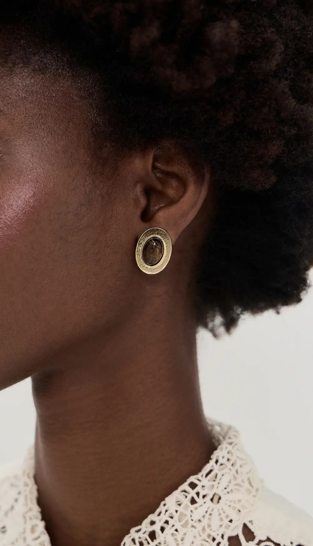 BaubleBar Samira Gold Stud Earrings