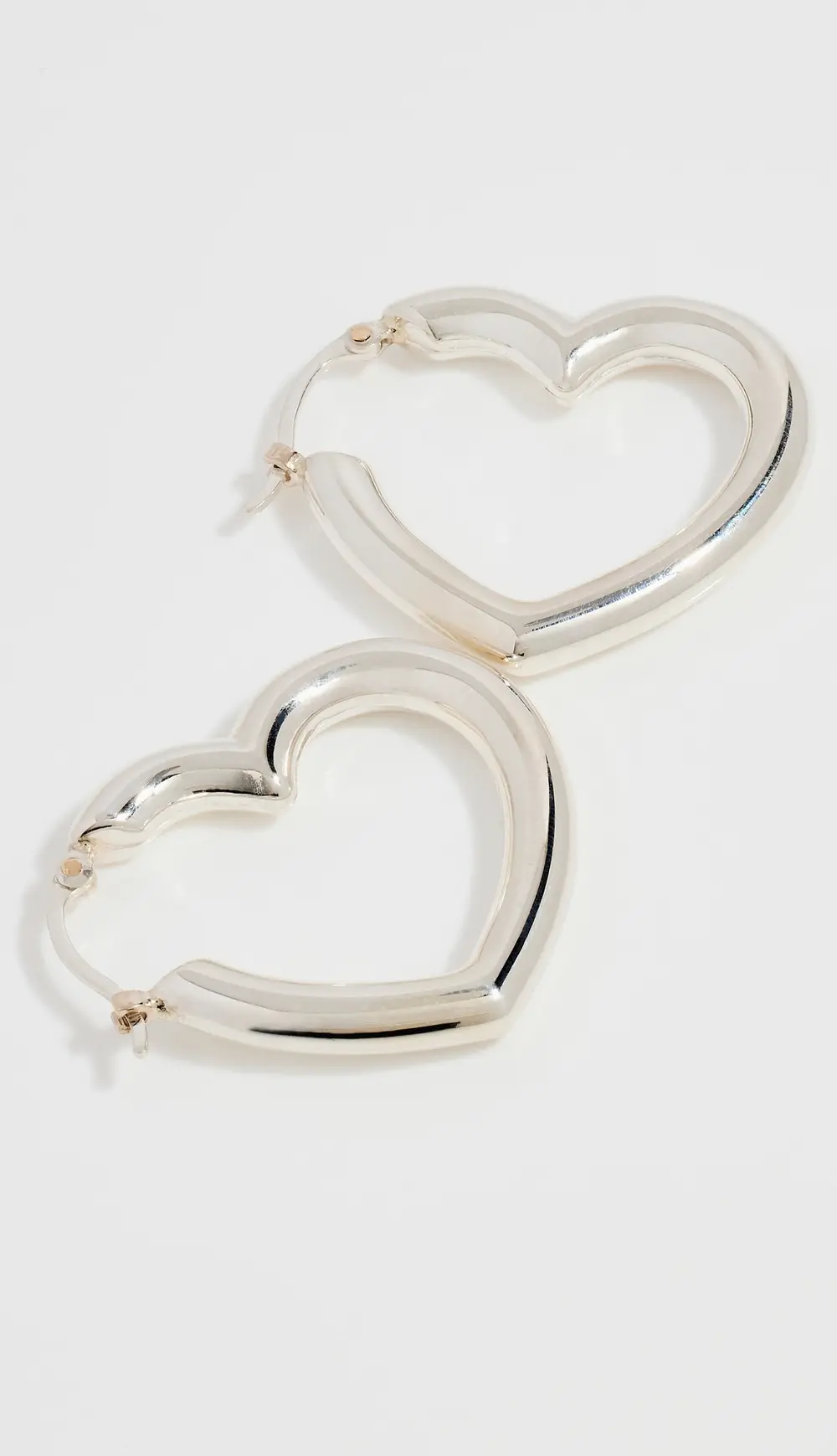 Ariel Gordon Jewelry Heart Helium Hoops