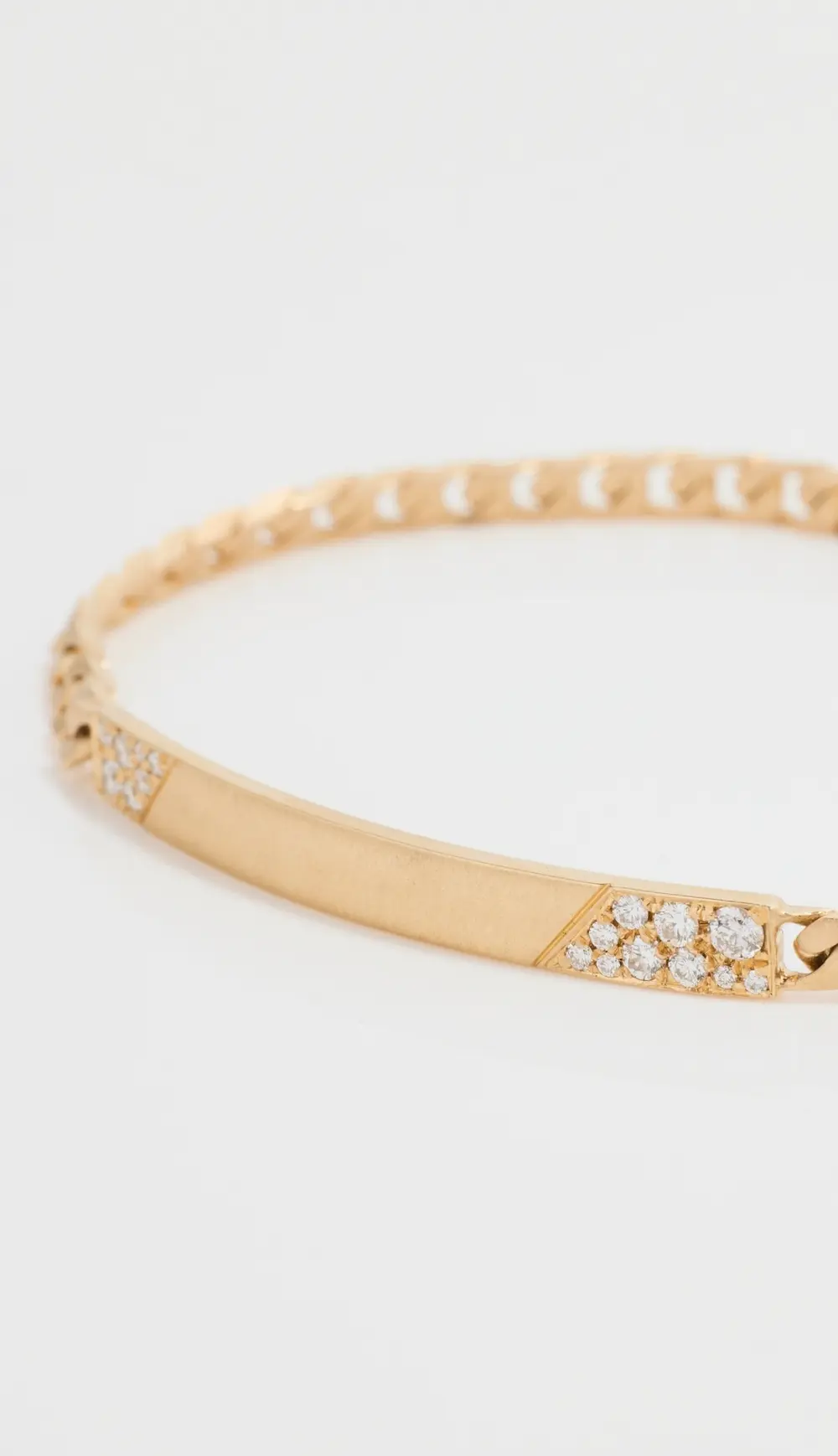 Jade Trau 18k Rowe ID Bracelet