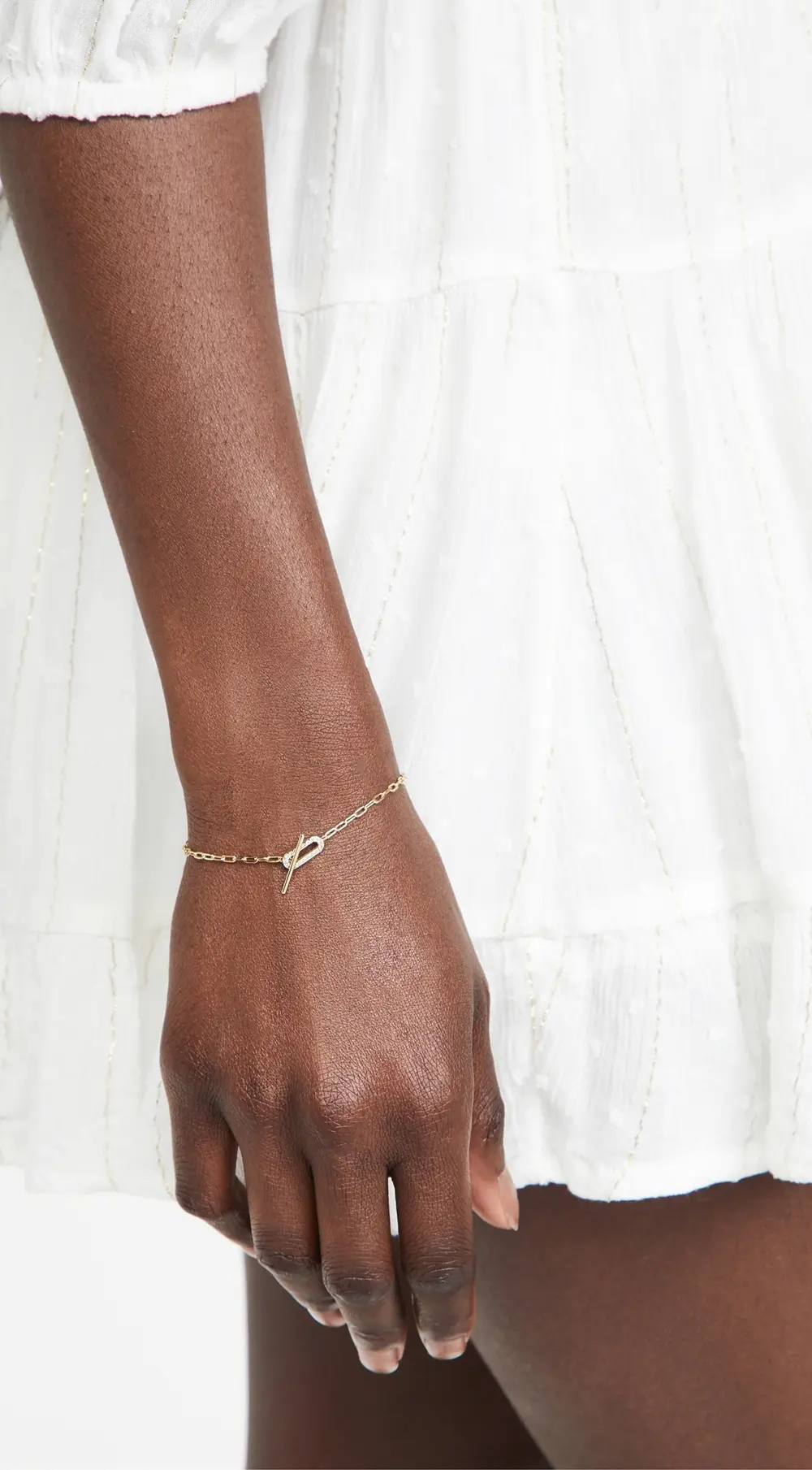 SHASHI Jade Pave Bracelet