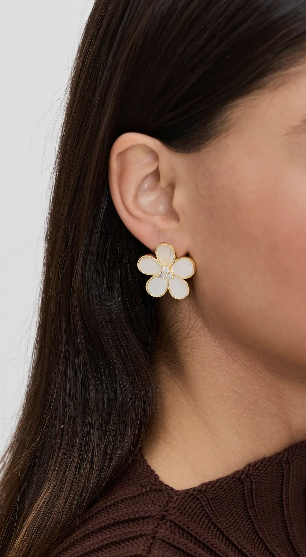 SHASHI Jardin Nacr Earrings