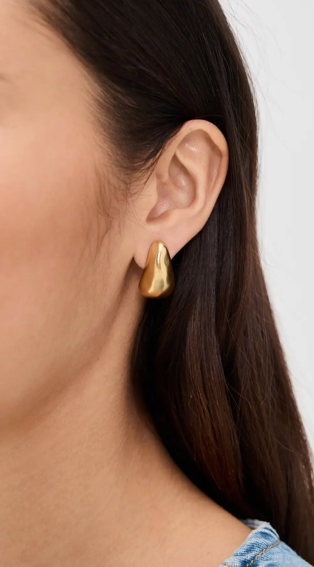 Madewell Droplet Stud Statement Earrings