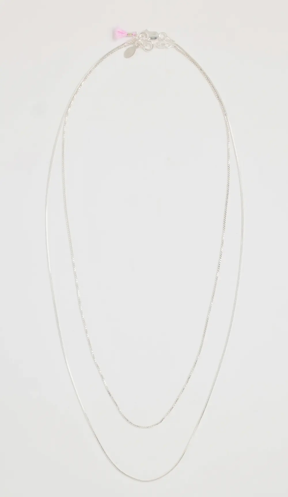 SHASHI Silver Line Necklace