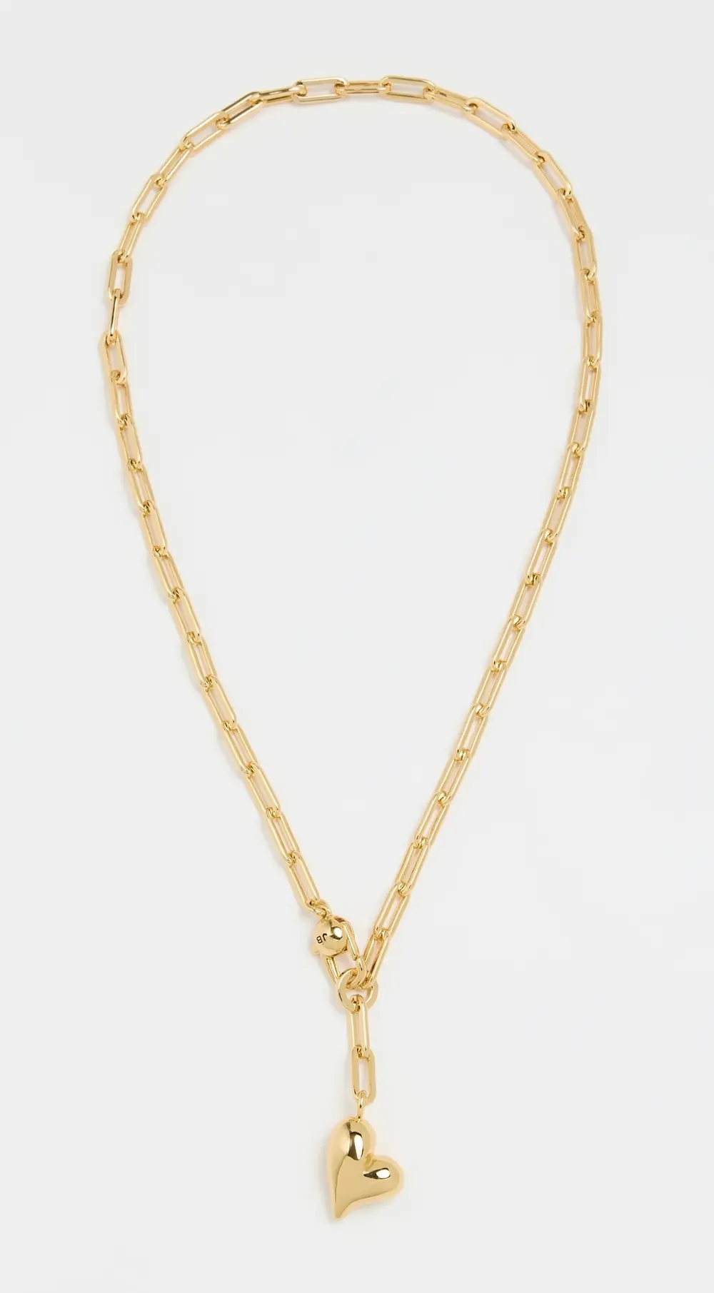 JENNY BIRD Puffy Heart Chain Necklace