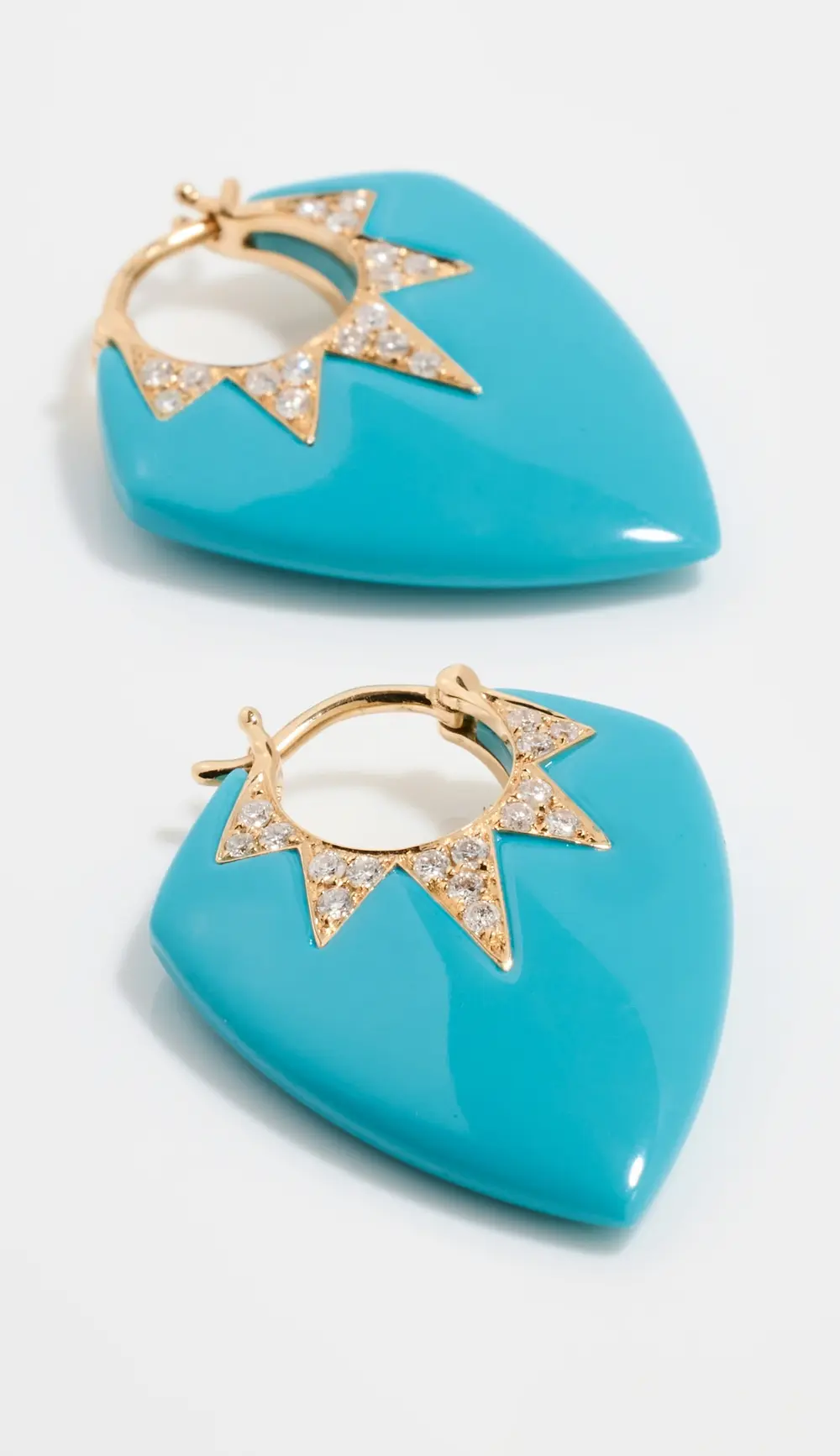 Sorellina 18k Guitar Picks Earrings