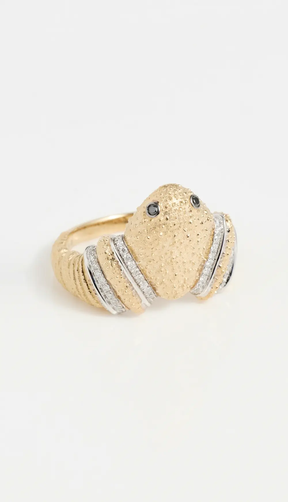 Yvonne Leon Bague Grenouille Jaune Ring