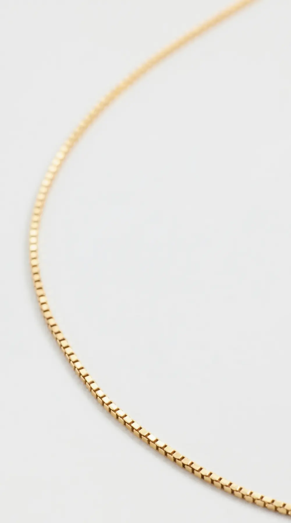 SHASHI Box Chain Necklace