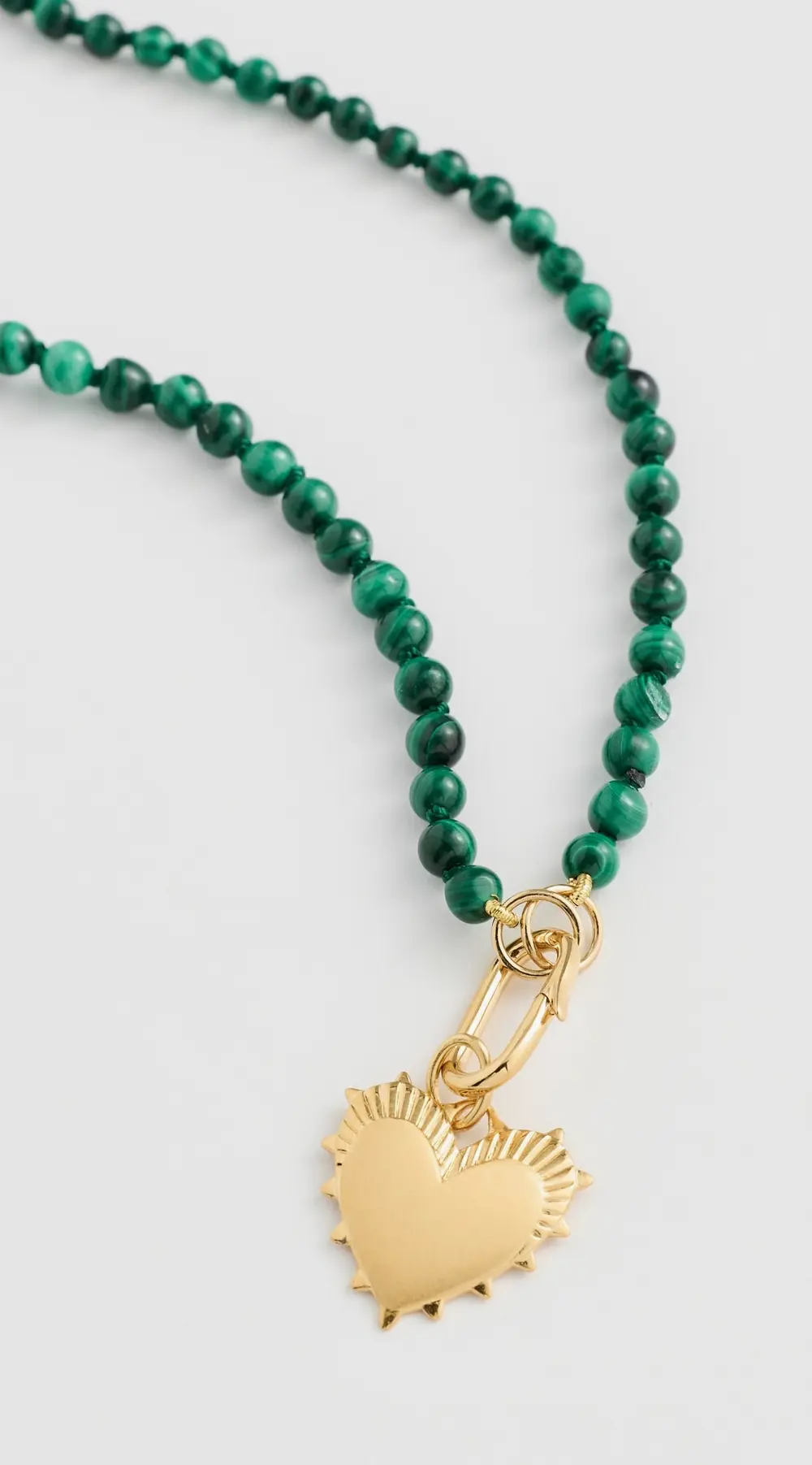 HART Gemstone Strand Heart Necklace