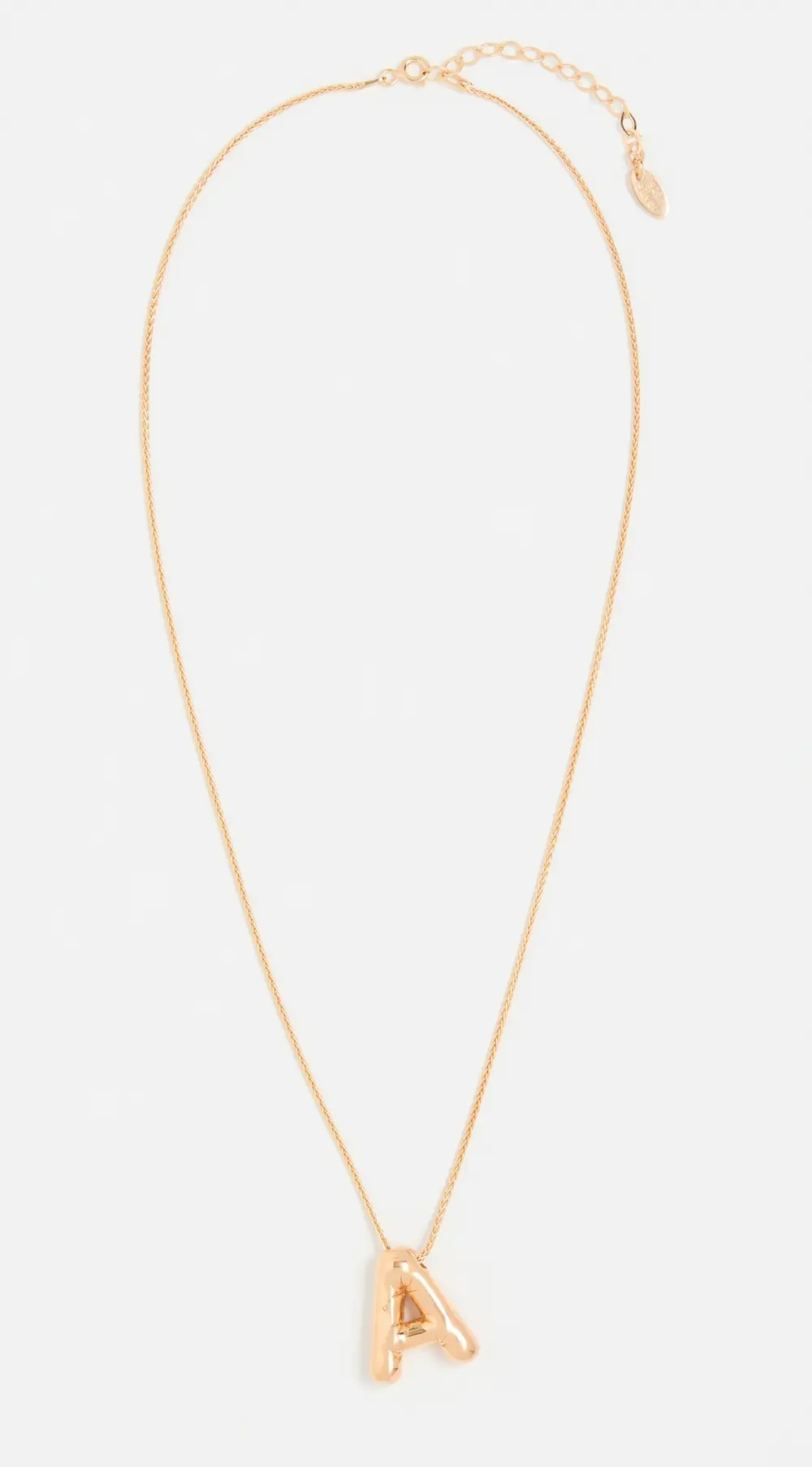 Maison Irem Balloon Initial Letter Necklace