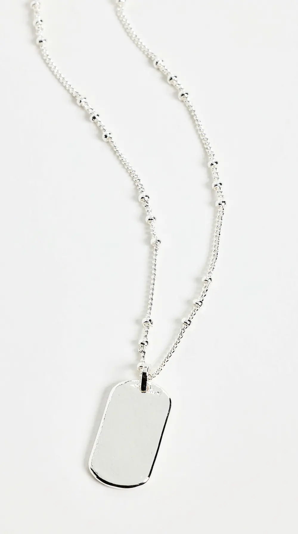 Gorjana Griffin Dog Tag Necklace