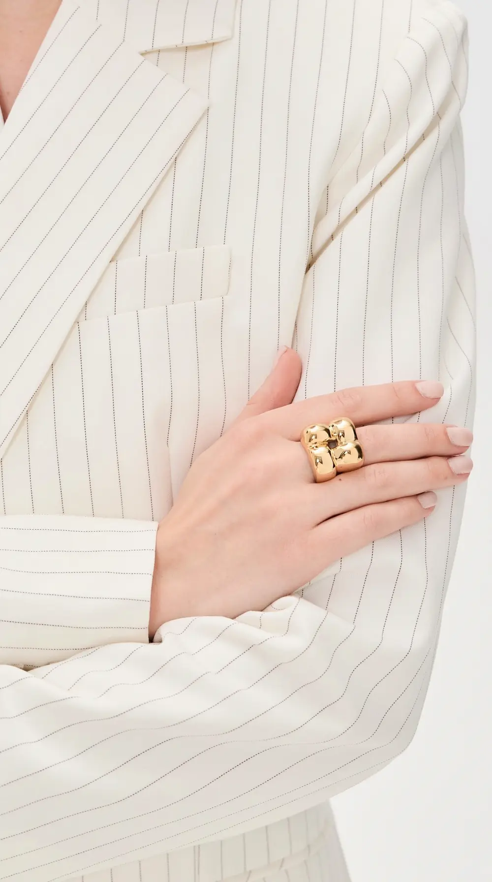JENNY BIRD Mega Woven Square Ring