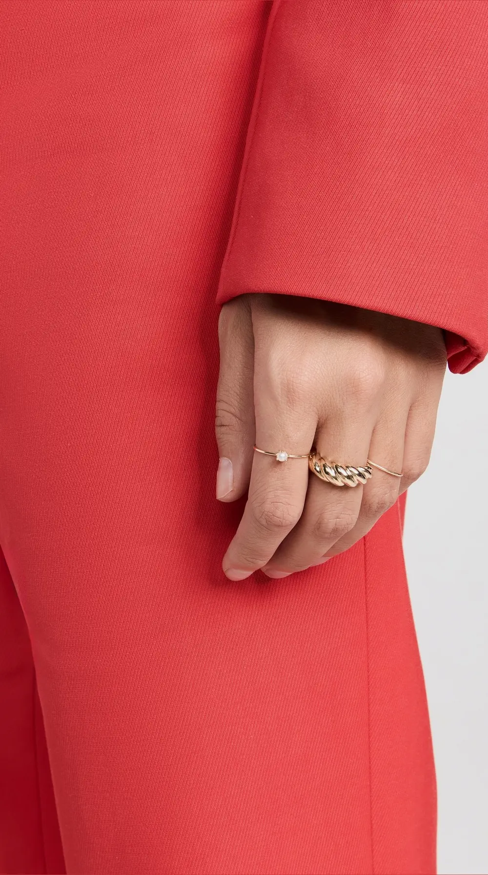 Zoe Chicco 14k Prong Set Freshwater Pearl Ring