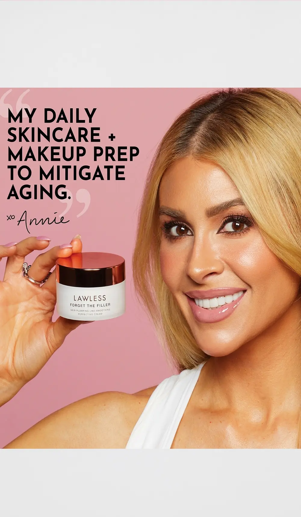 LAWLESS Forget the Filler Perfecting Cream