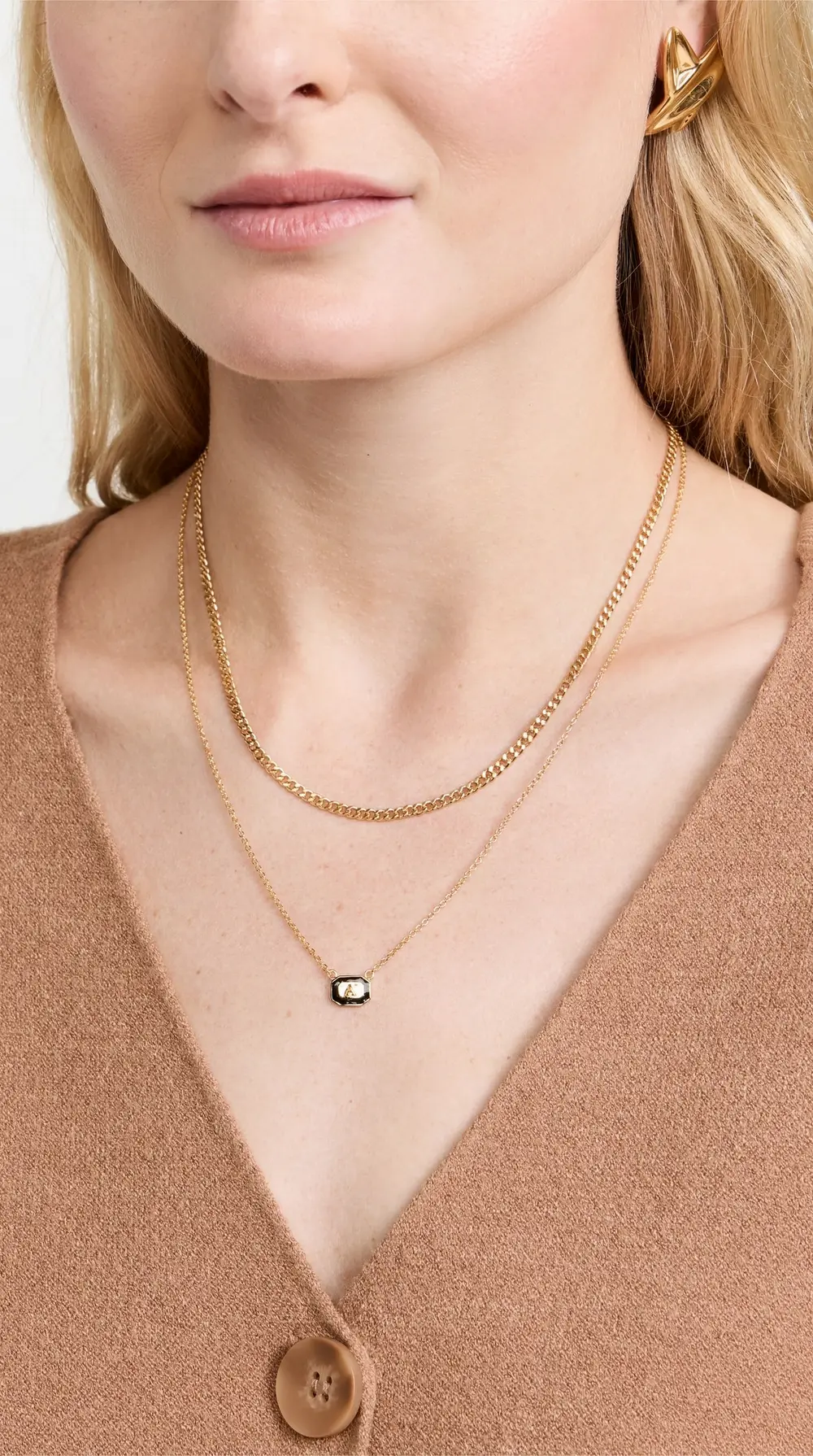 Gwen Beloti Nova Chain Curb Necklace