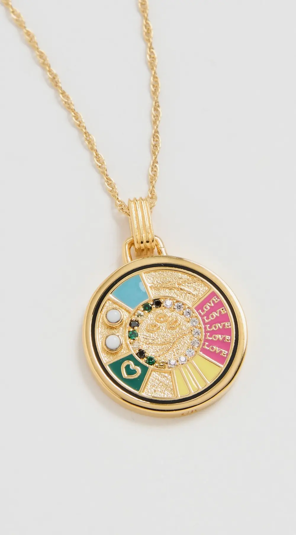 Gwen Beloti Love in Color Pendant Necklace