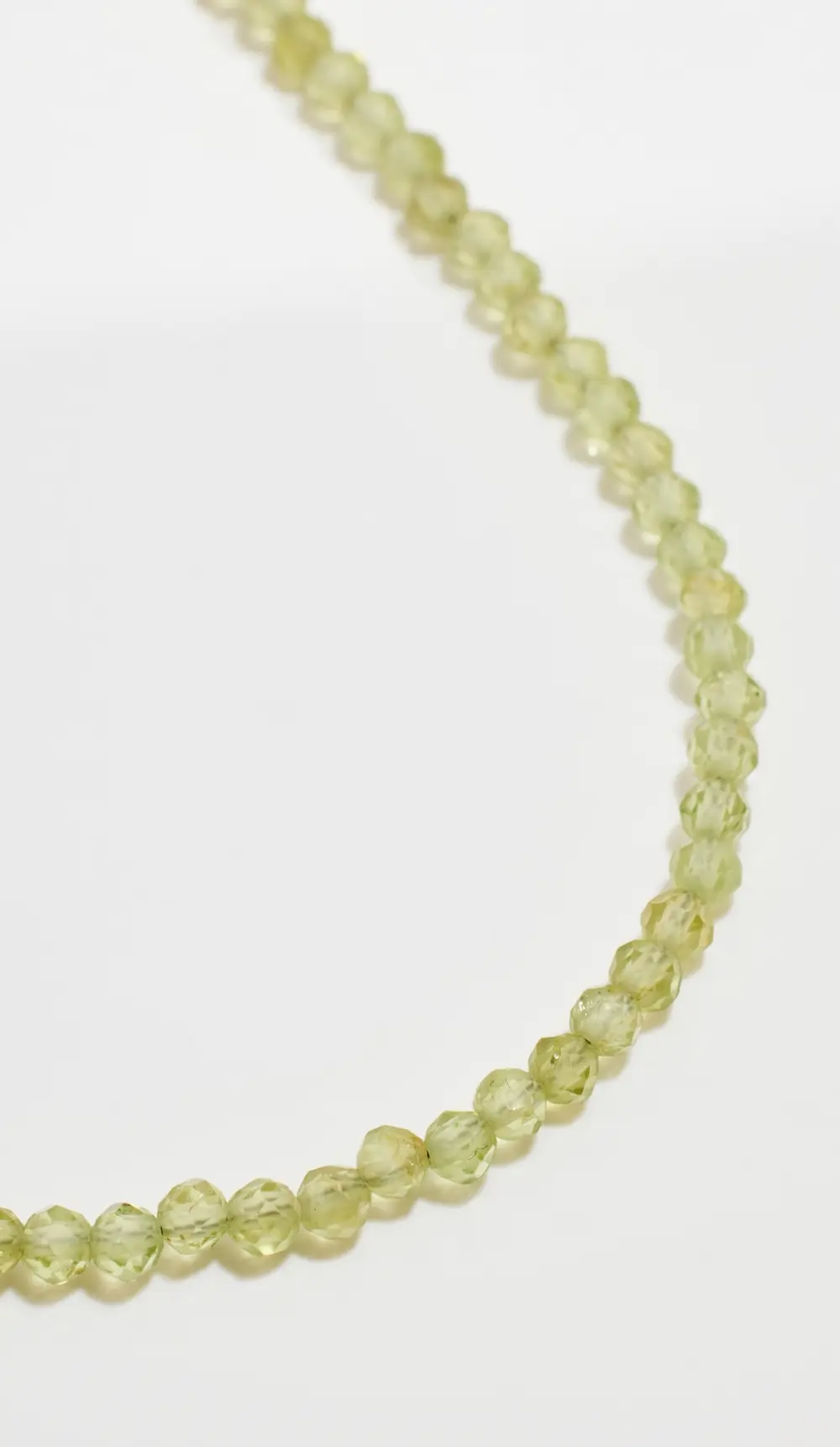JIA JIA August Peridot Beaded Necklace