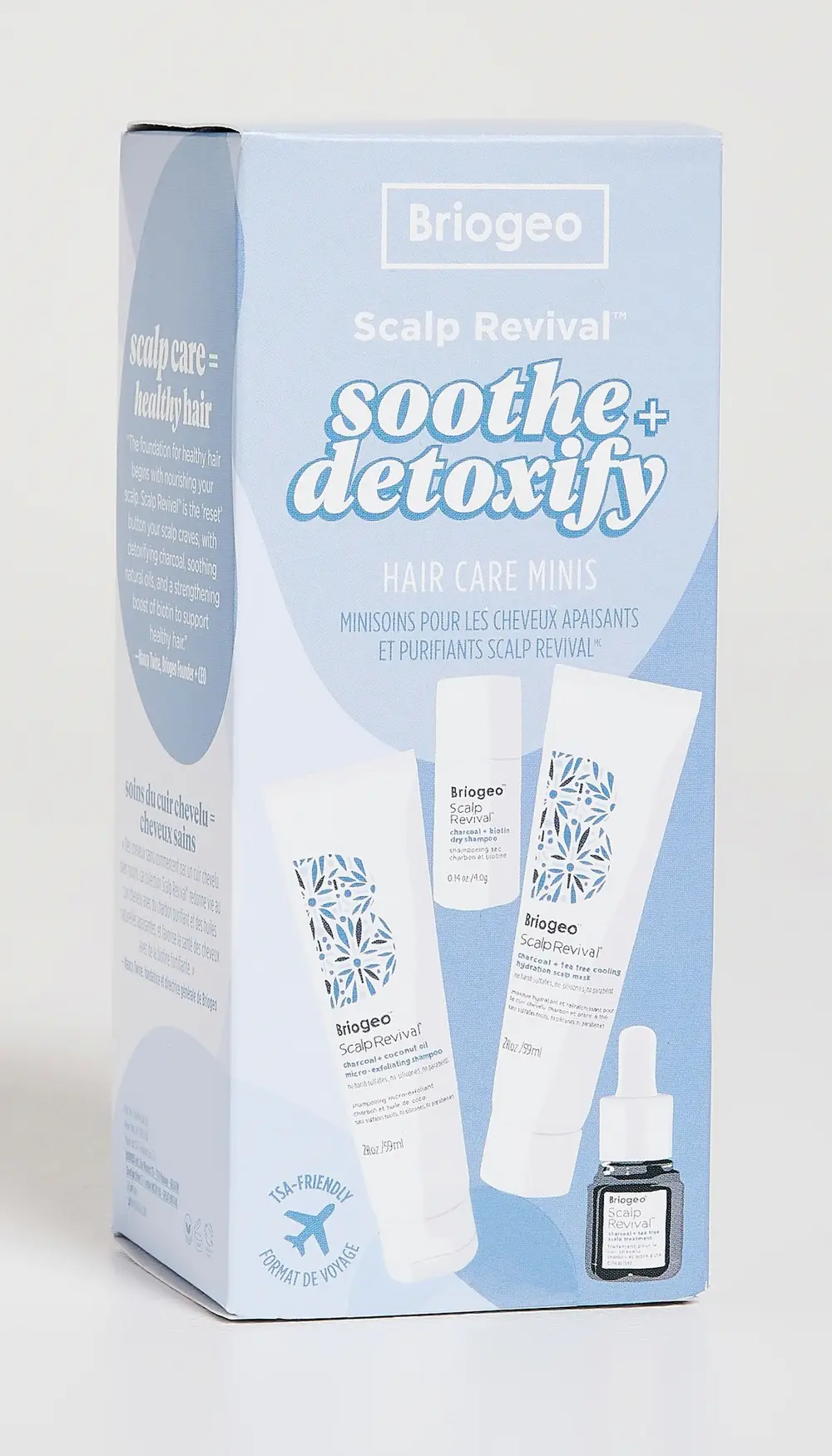 Briogeo Scalp Revival Soothe + Detoxify Travel Minis