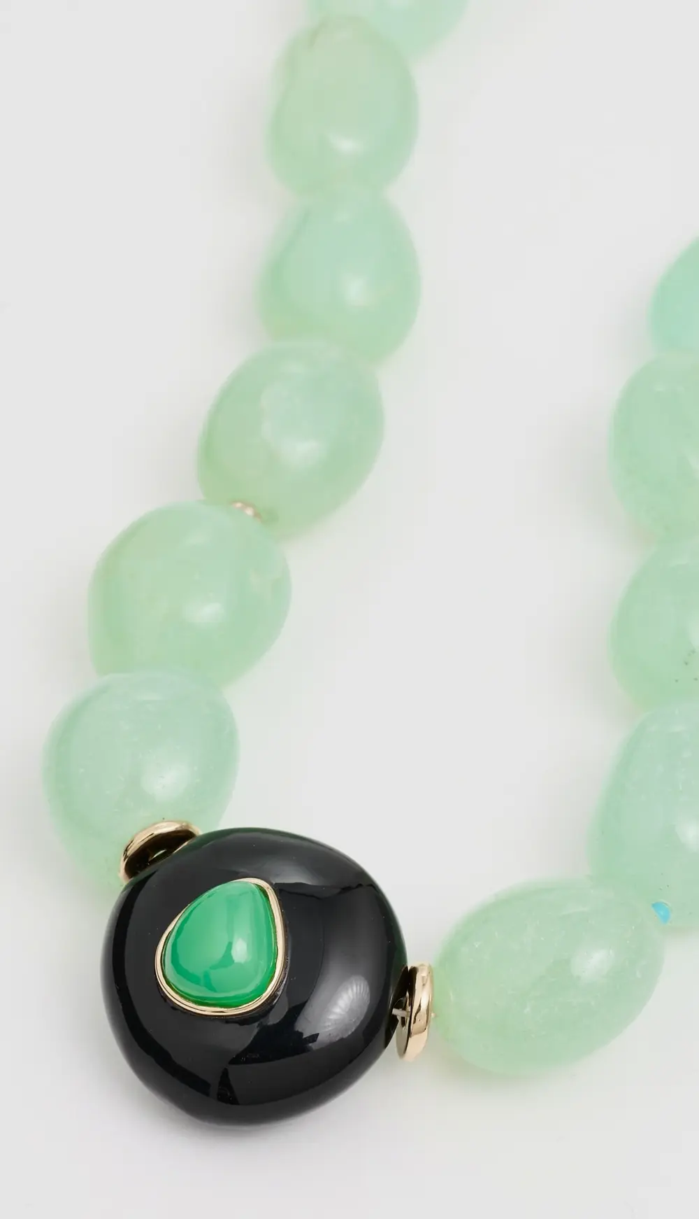 Lizzie Fortunato Andalusia Collar Necklace In Sea Foam