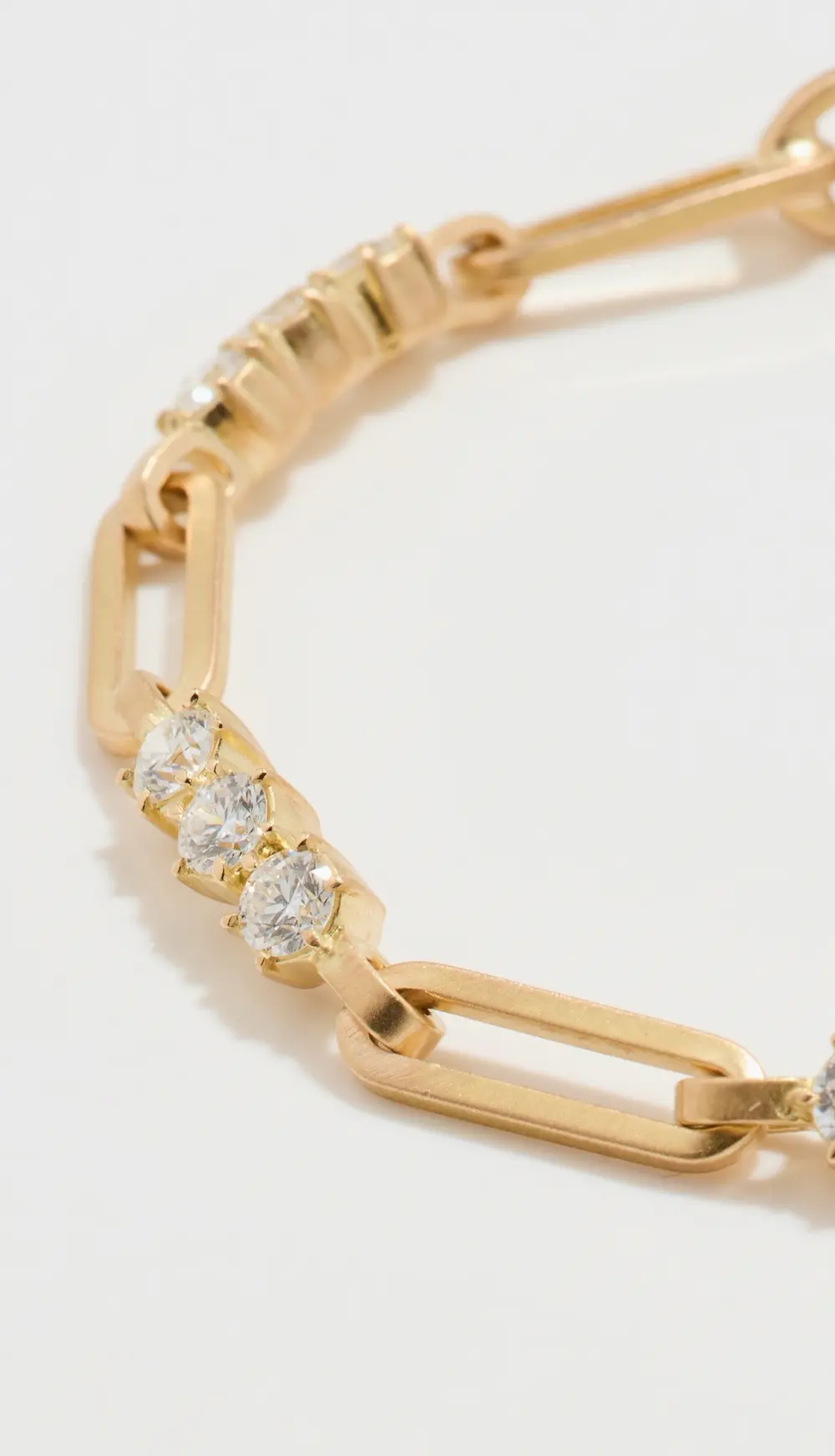 Jade Trau 18k Pia Diamond Chain Bracelet