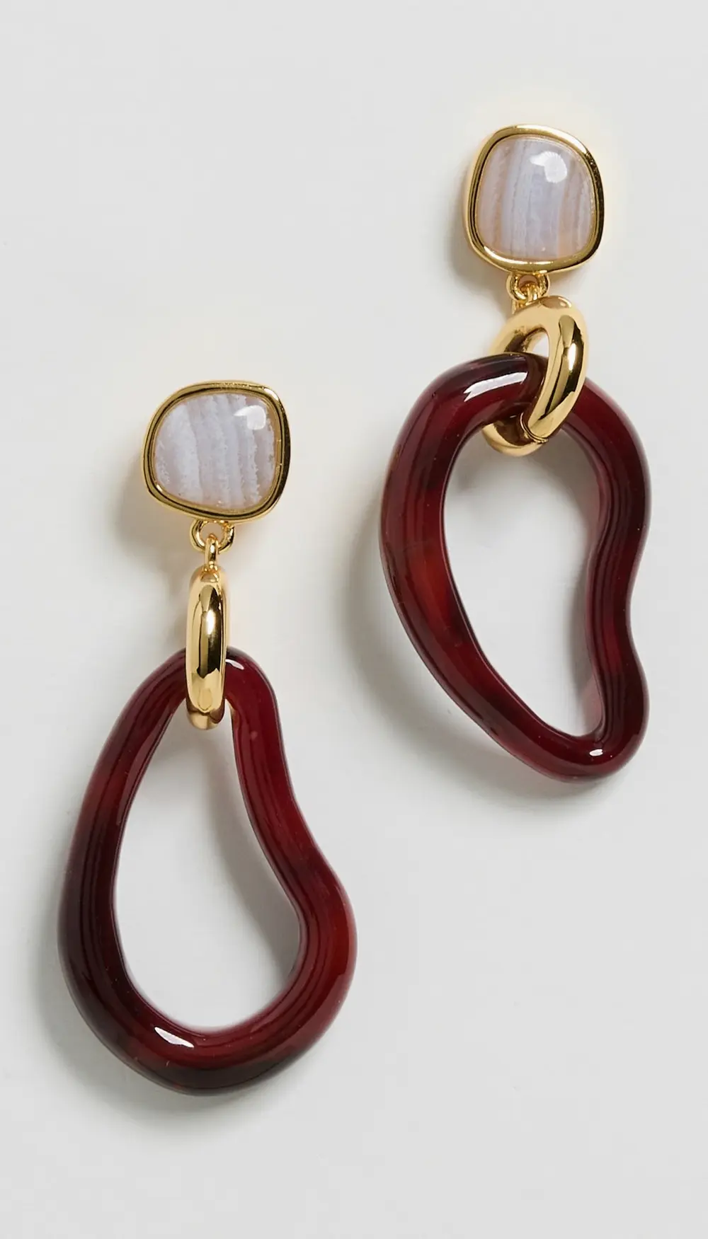 Lizzie Fortunato Galina Earrings In Sangria