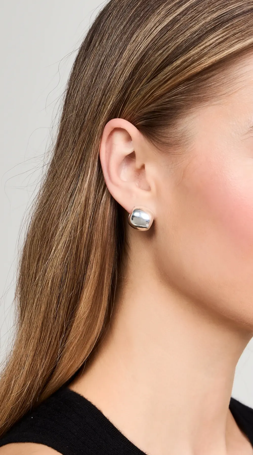 Annika Inez Large Cigar Band Hoops