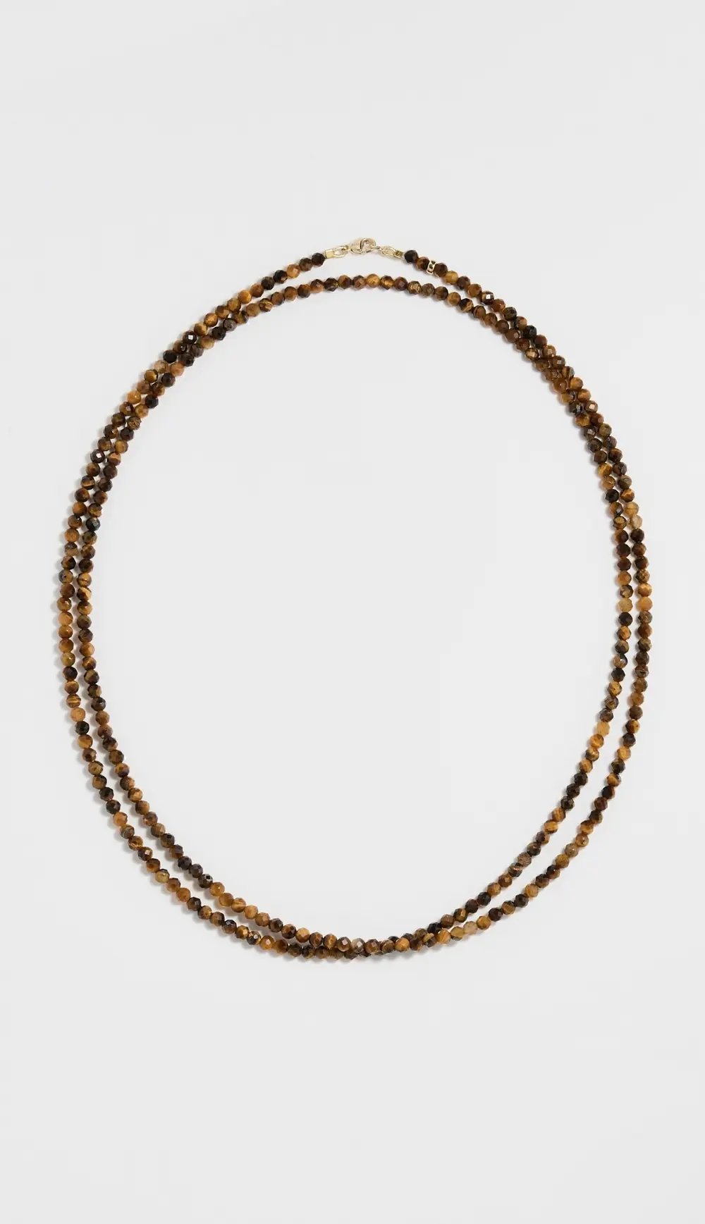 JIA JIA Tigers Eye Double Long Necklace