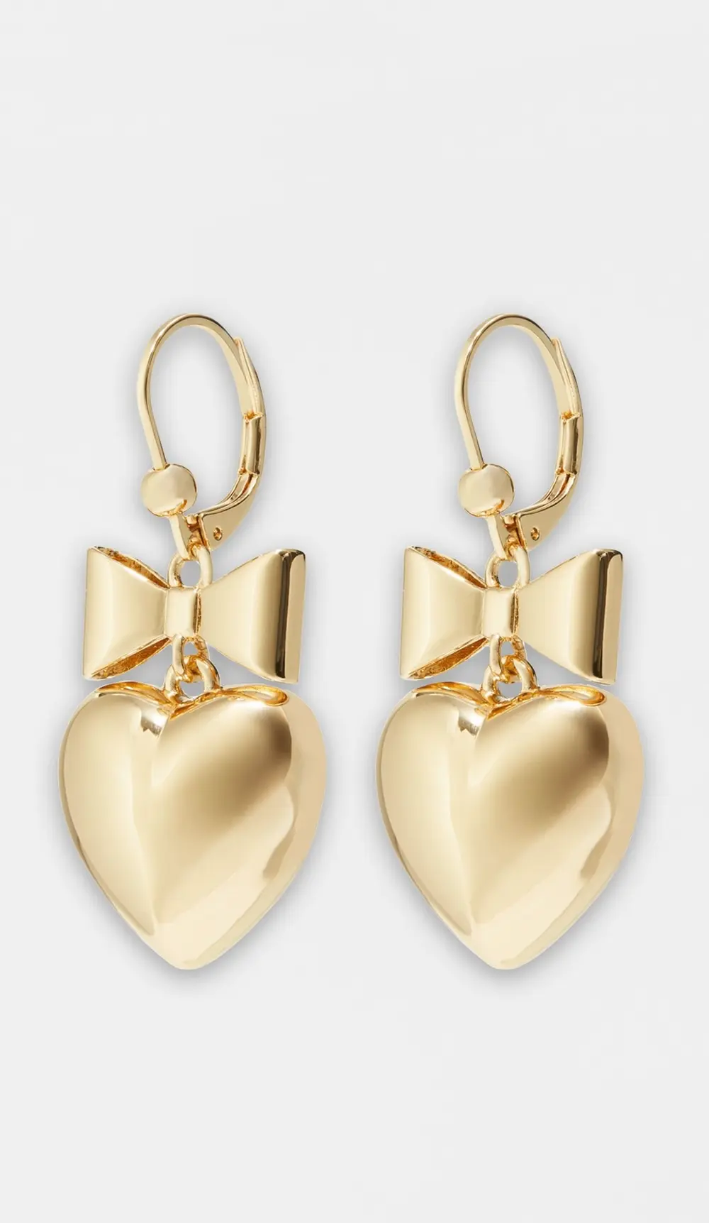 Tory Burch Curiosity Heart and Bow Earrings