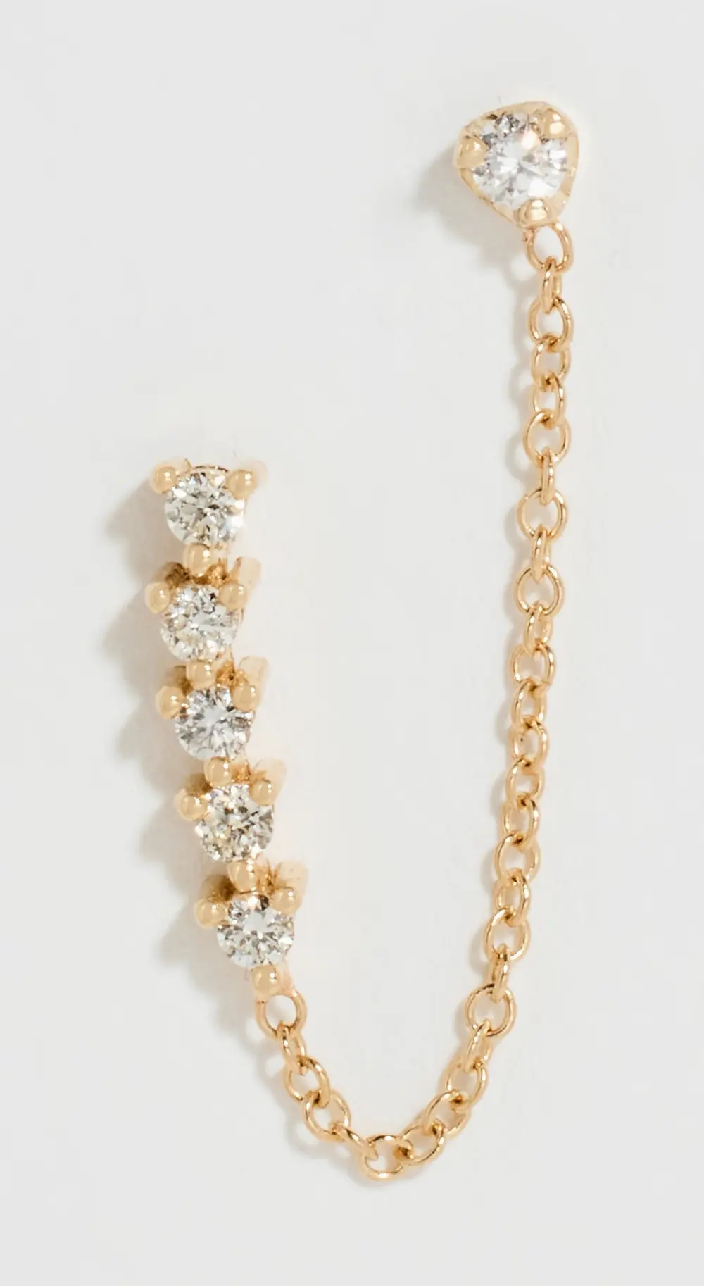 Zoe Chicco 14k Tennis Collection Double Sided Earring