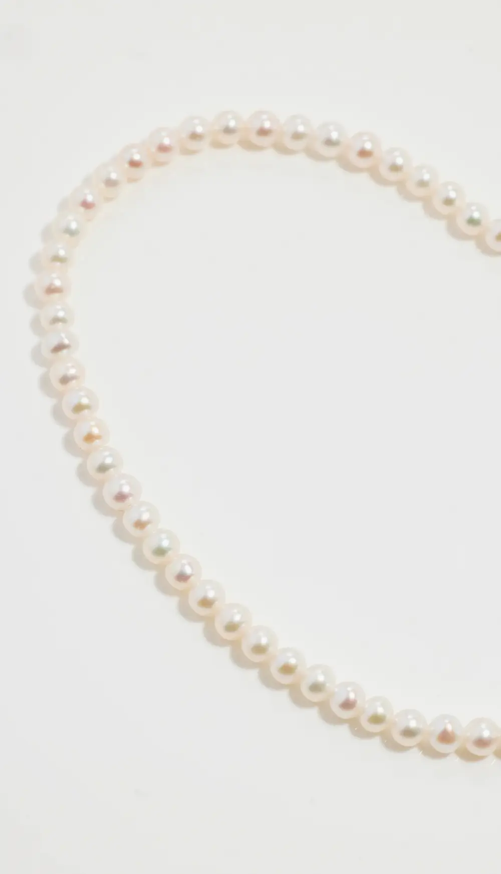 Mateo 14k Gold 'Not Your Mother's' Pearl Anklet