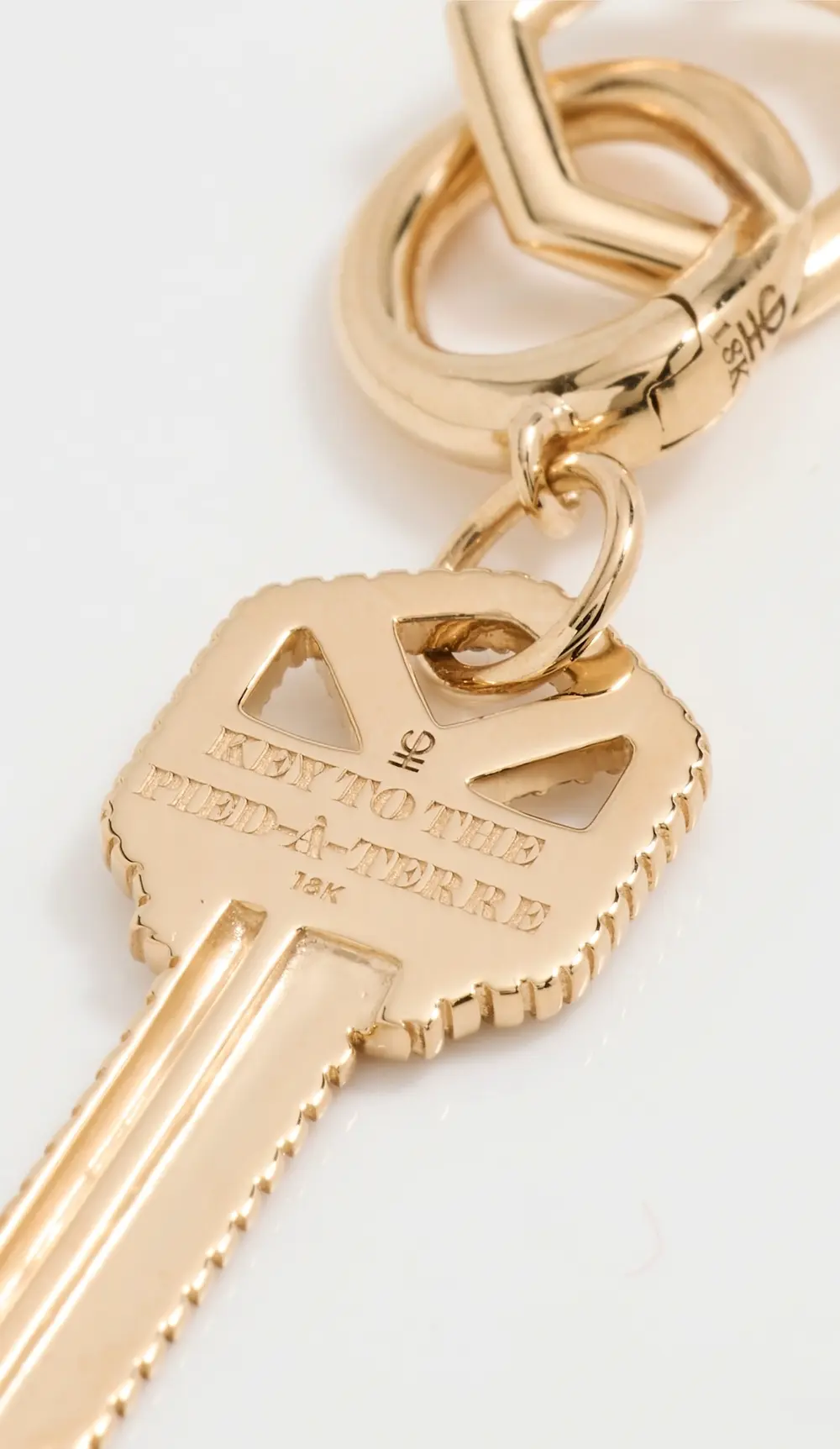 Harwell Godfrey Mini Cut Ball Chain & Mini Key Necklace