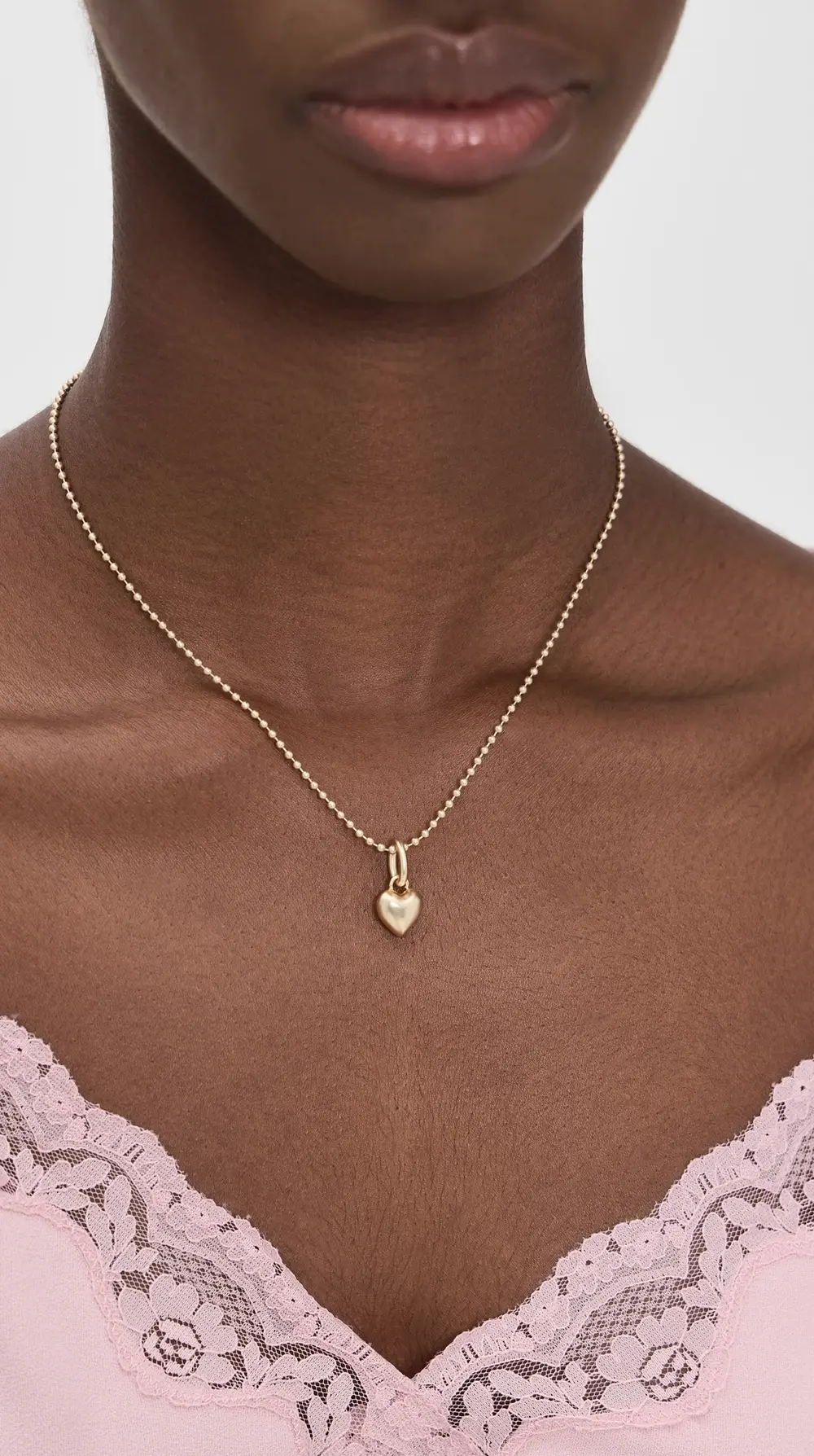 Roxanne Assoulin The Itsy Bitsy Puffy Heart Necklace