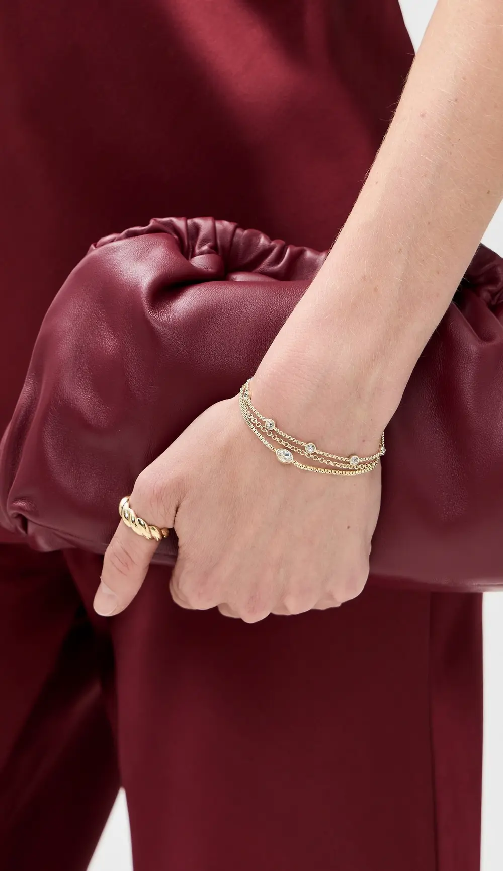 BaubleBar Crystal Earrings and Bracelet Gift Set