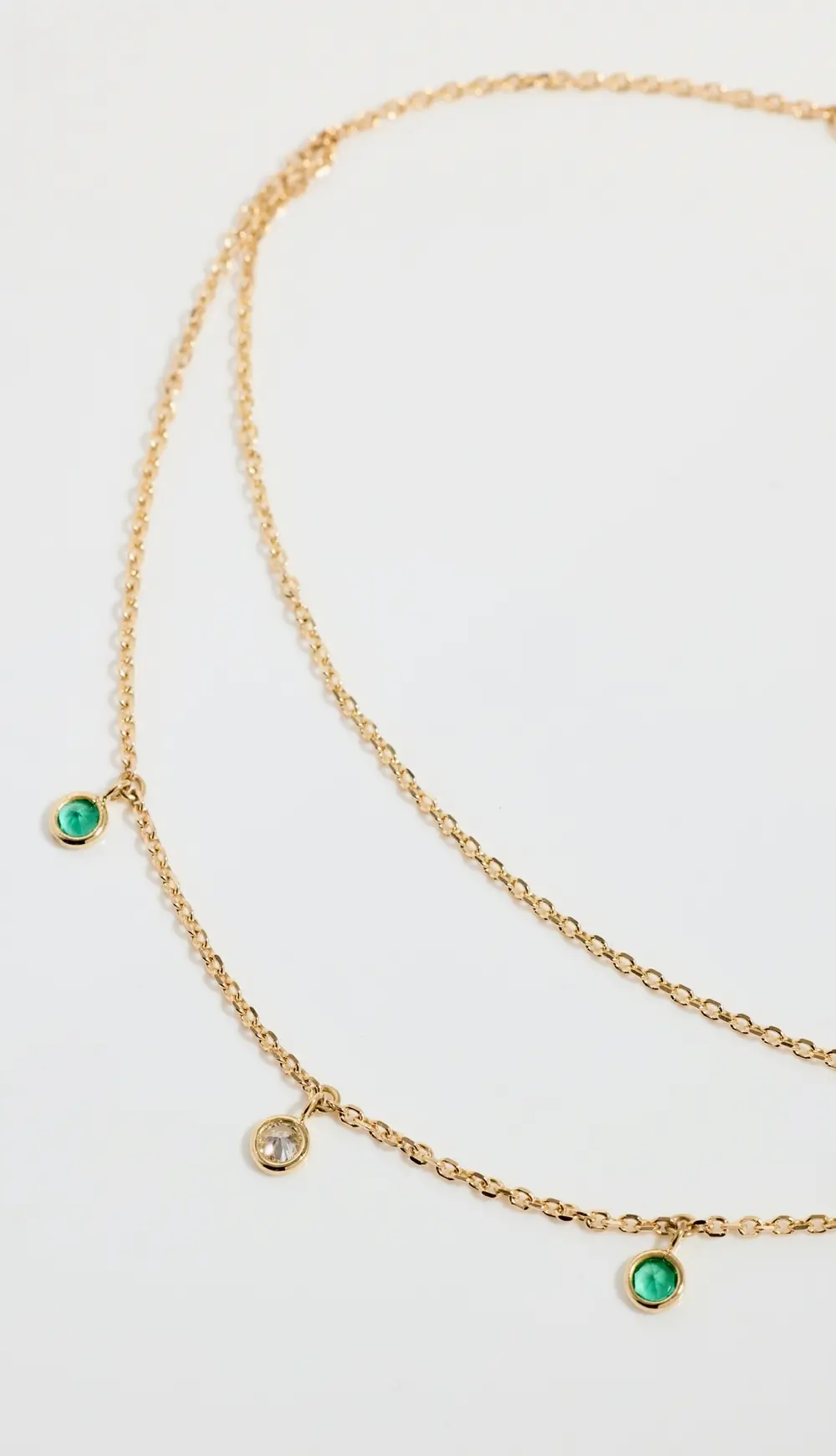 Isa Grutman 14k Double Chain Anklet