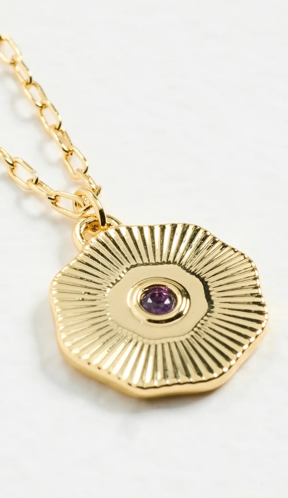 Gorjana Birthstone Coin Necklace